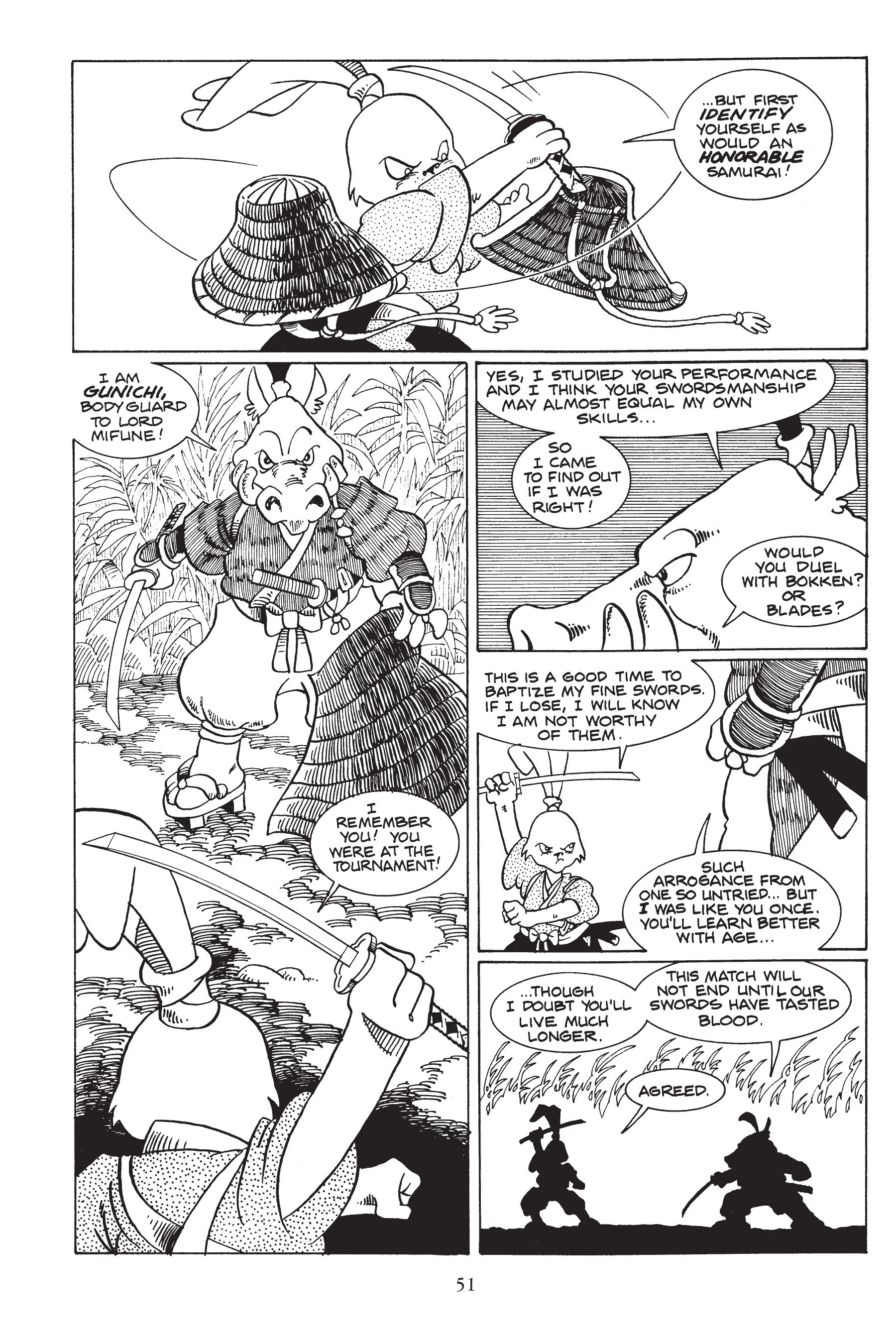Read online Usagi Yojimbo (1987) comic -  Issue # _TPB 2 - 53