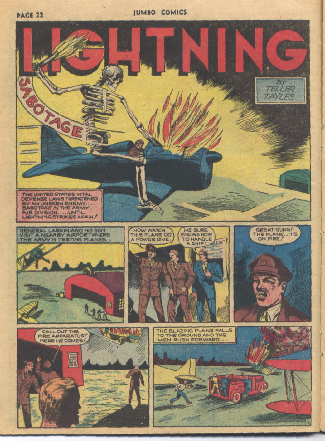 Read online Jumbo Comics comic -  Issue #22 - 24