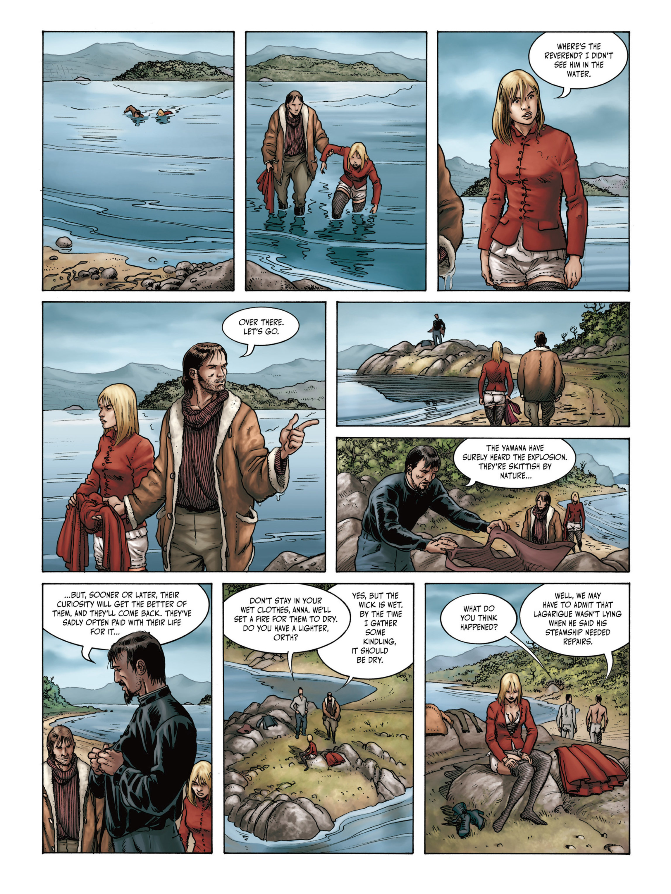 Read online Cape Horn comic -  Issue #2 - 19