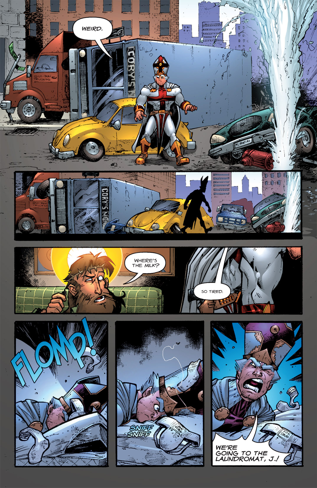 Read online Battle Pope comic -  Issue #6 - 9
