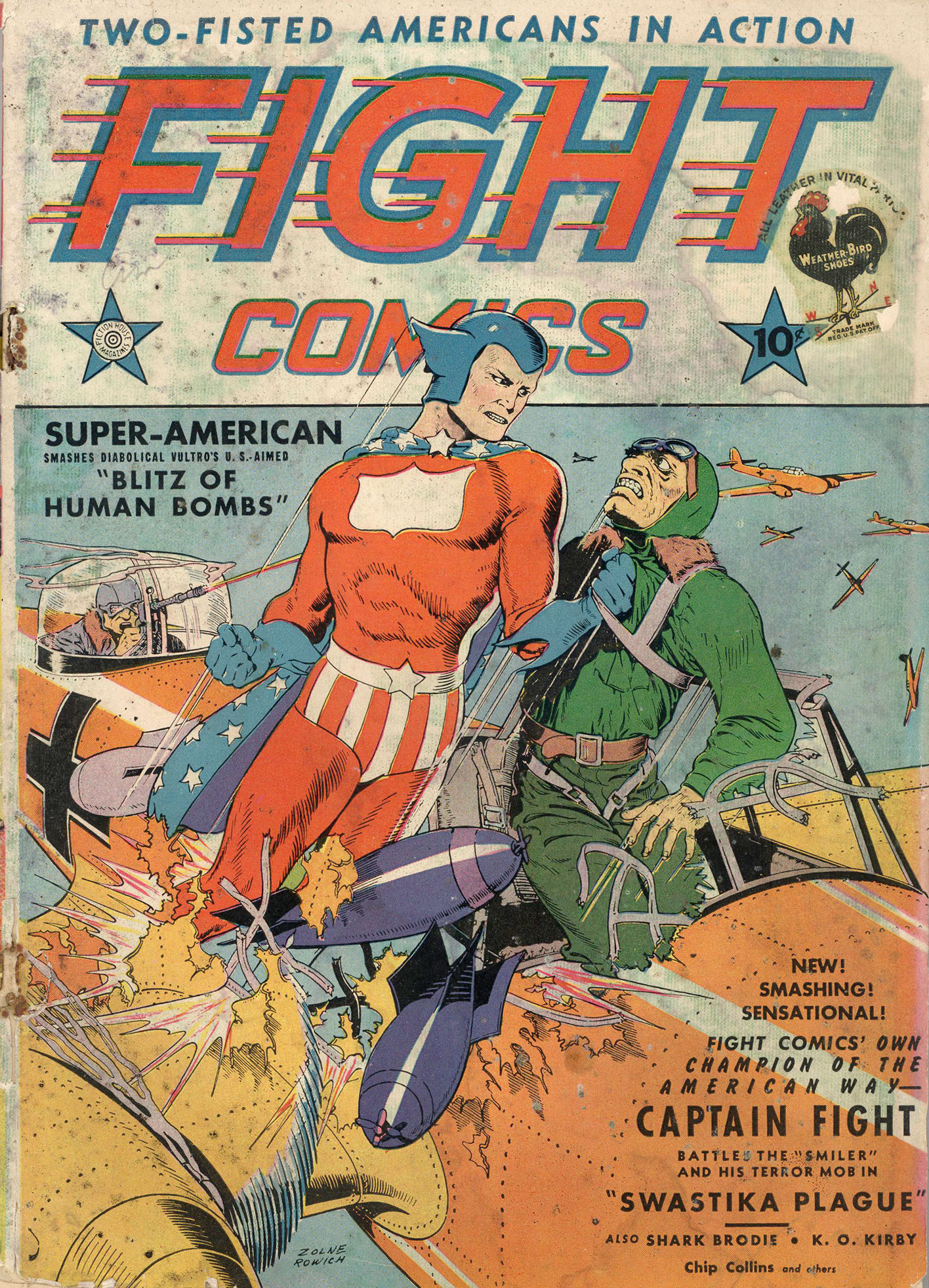Read online Fight Comics comic -  Issue #16 - 1