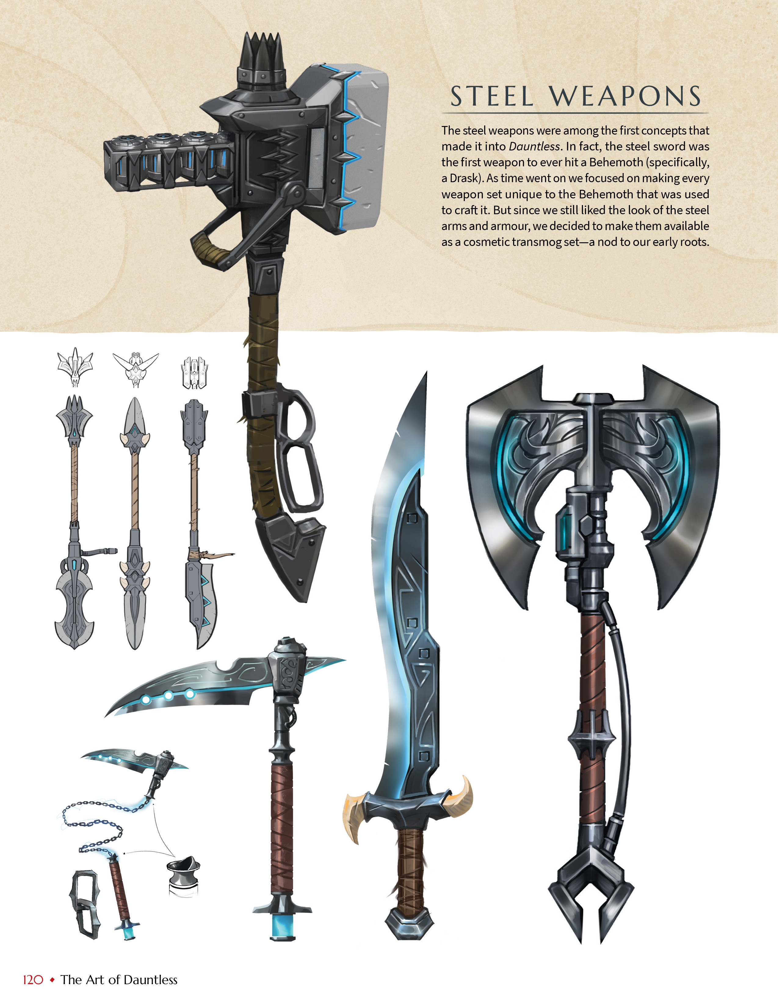 Read online The Art of Dauntless comic -  Issue # TPB - 102