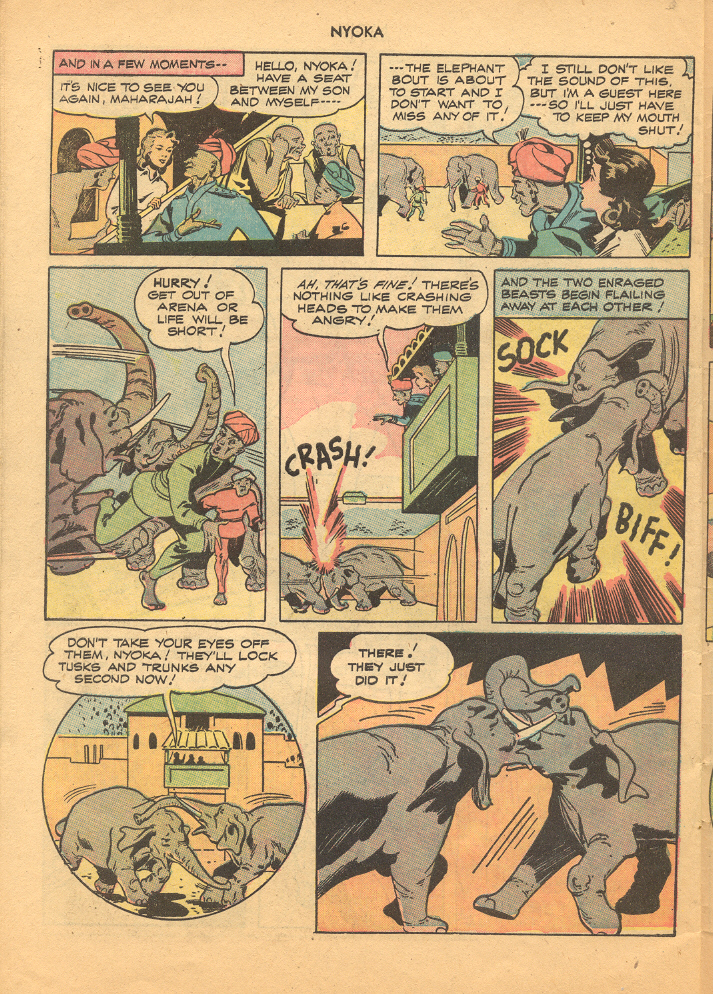 Read online Nyoka the Jungle Girl (1945) comic -  Issue #19 - 30