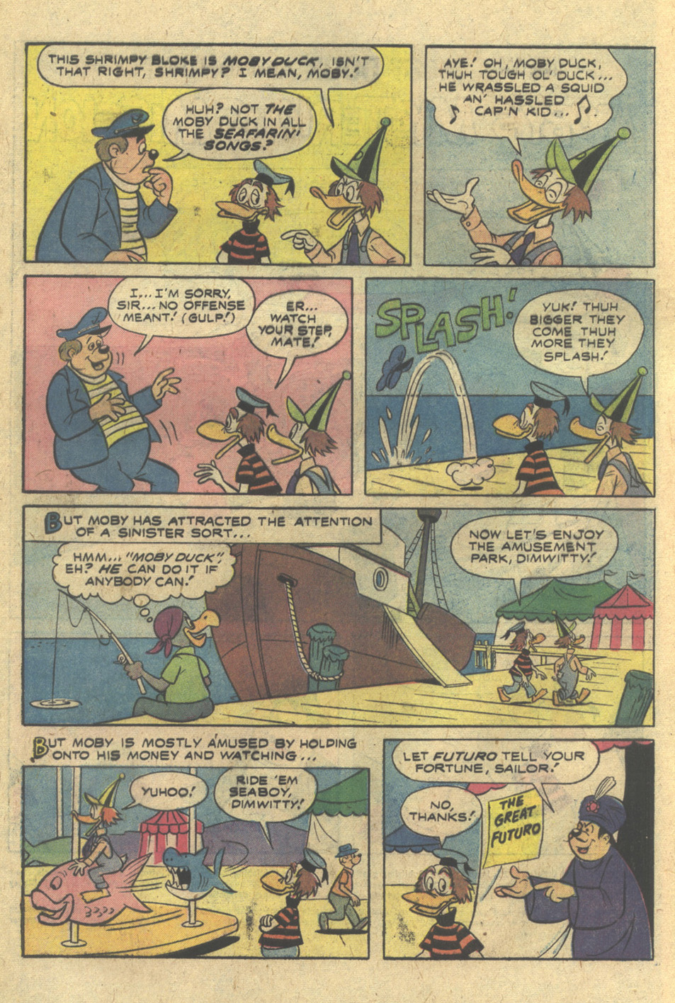 Read online Moby Duck comic -  Issue #25 - 4