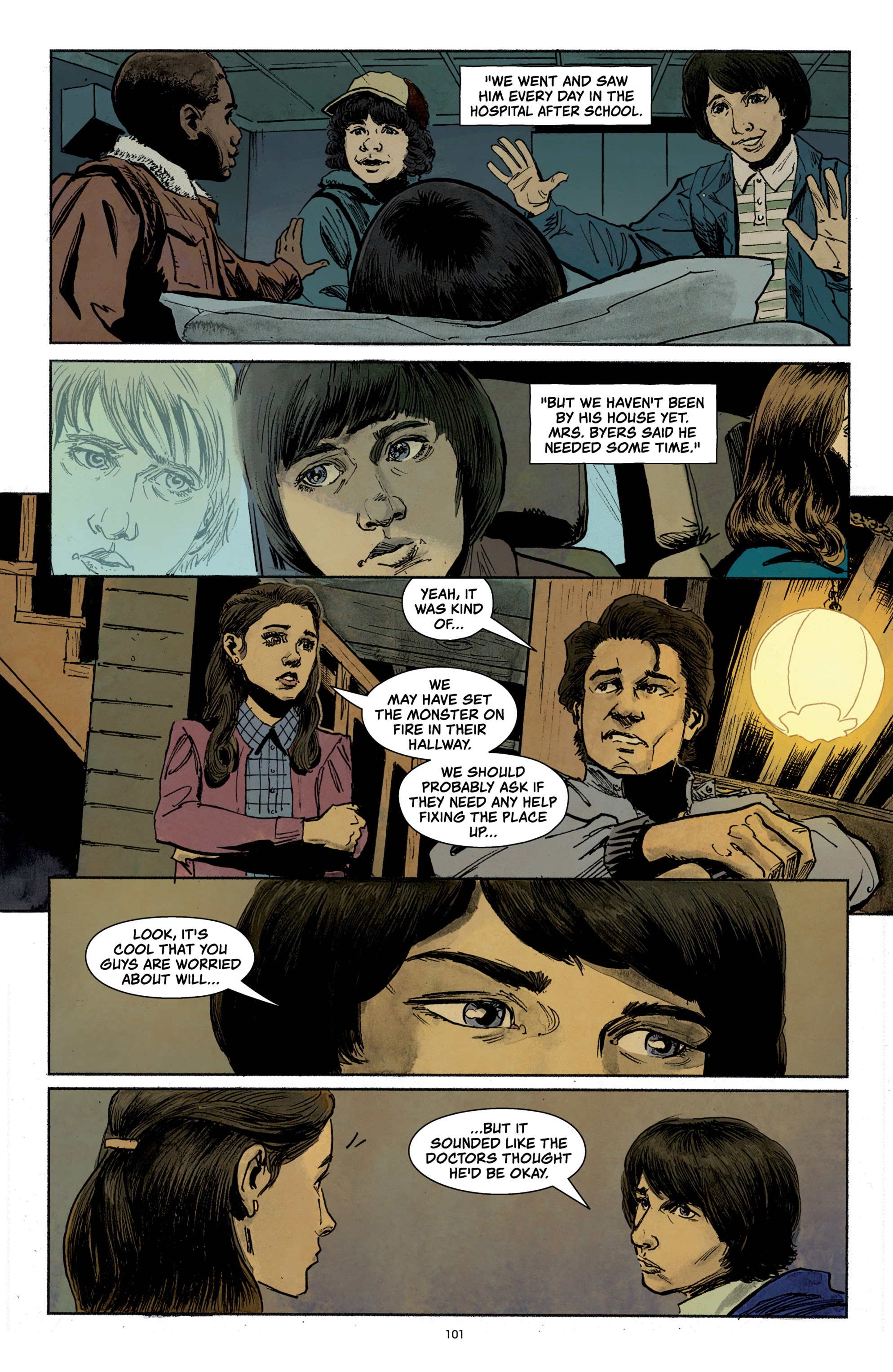 Read online Stranger Things: Into the Fire comic -  Issue # _TPB - 102