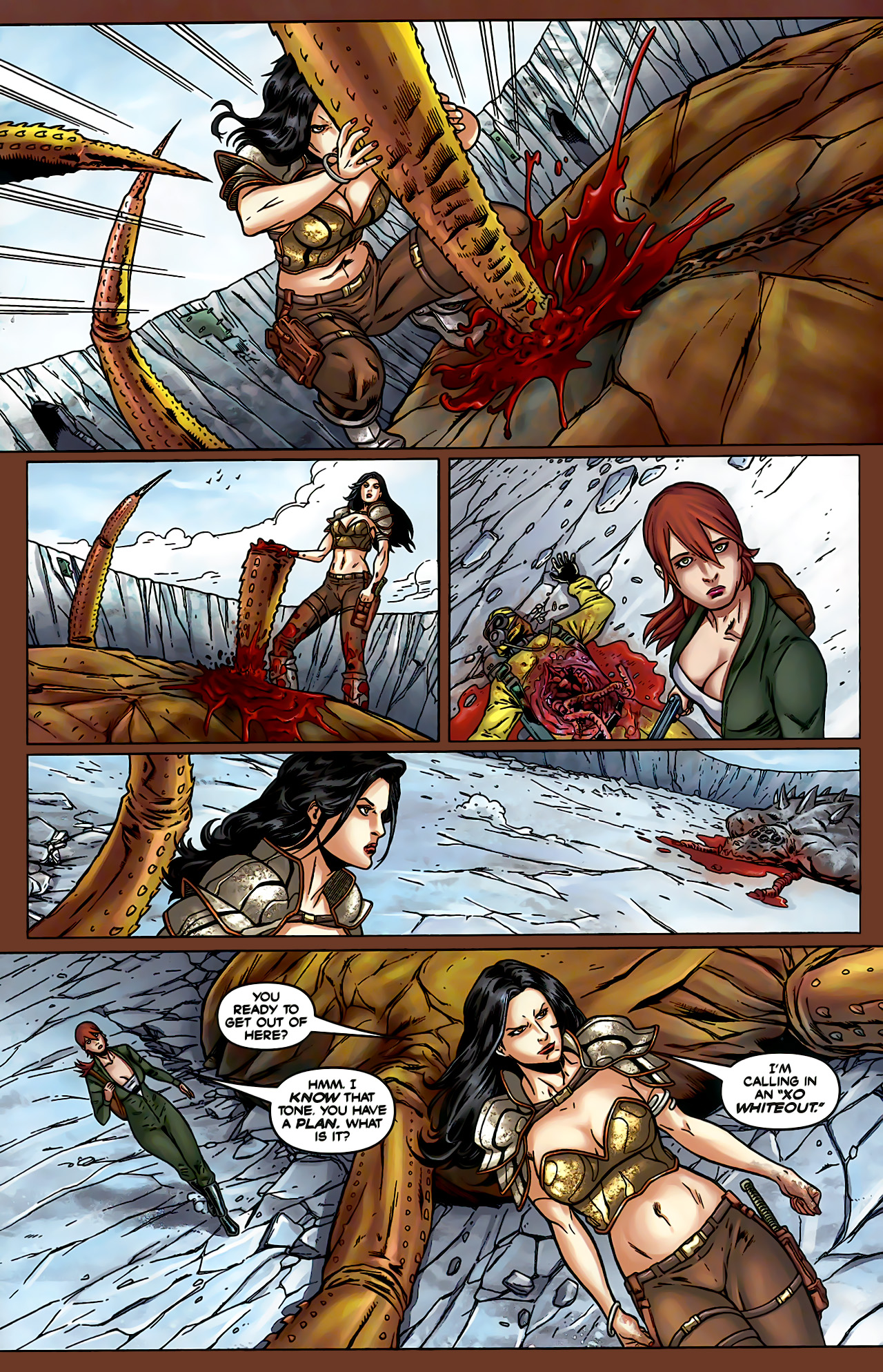 Read online War Goddess comic -  Issue #5 - 22