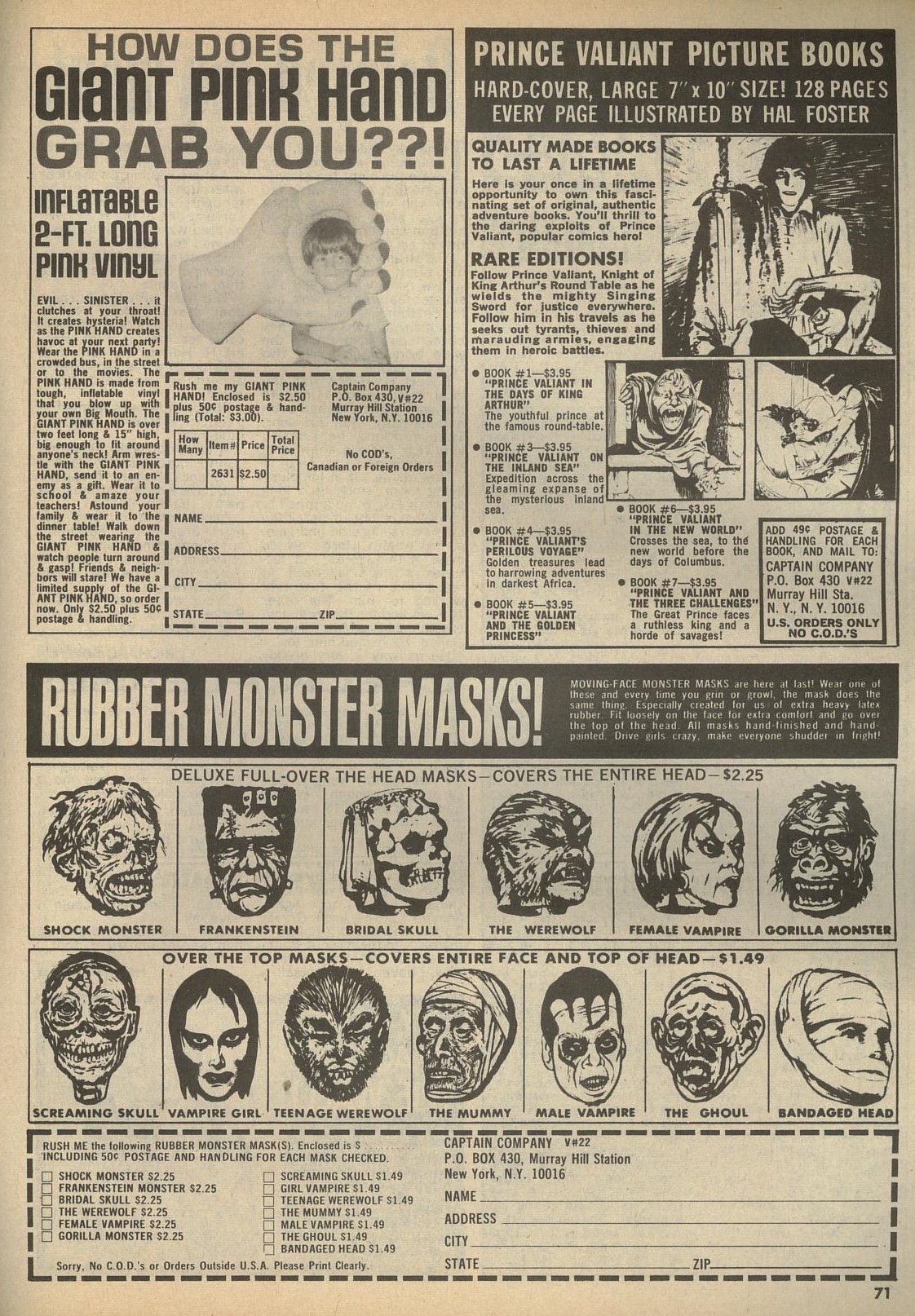 Read online Vampirella (1969) comic -  Issue #22 - 71