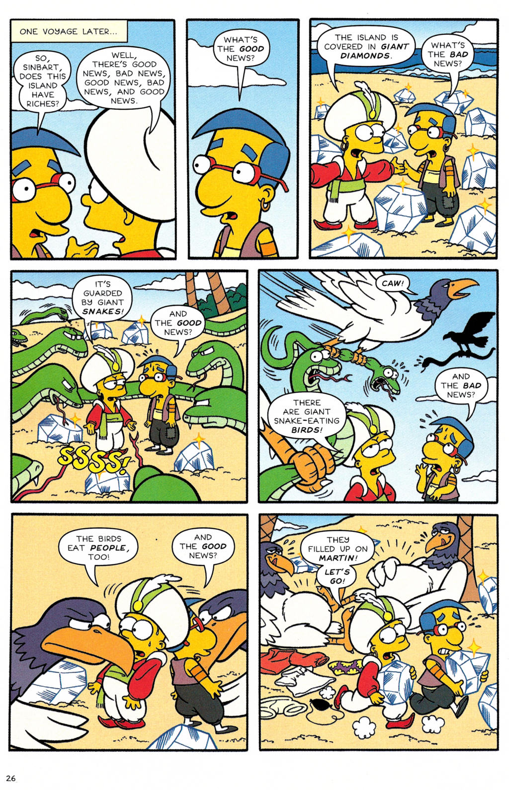 Read online Simpsons Comics comic -  Issue #126 - 22