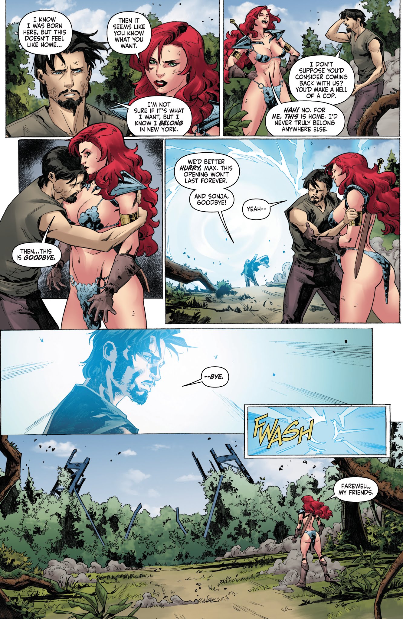 Read online Red Sonja Vol. 4 comic -  Issue #16 - 21