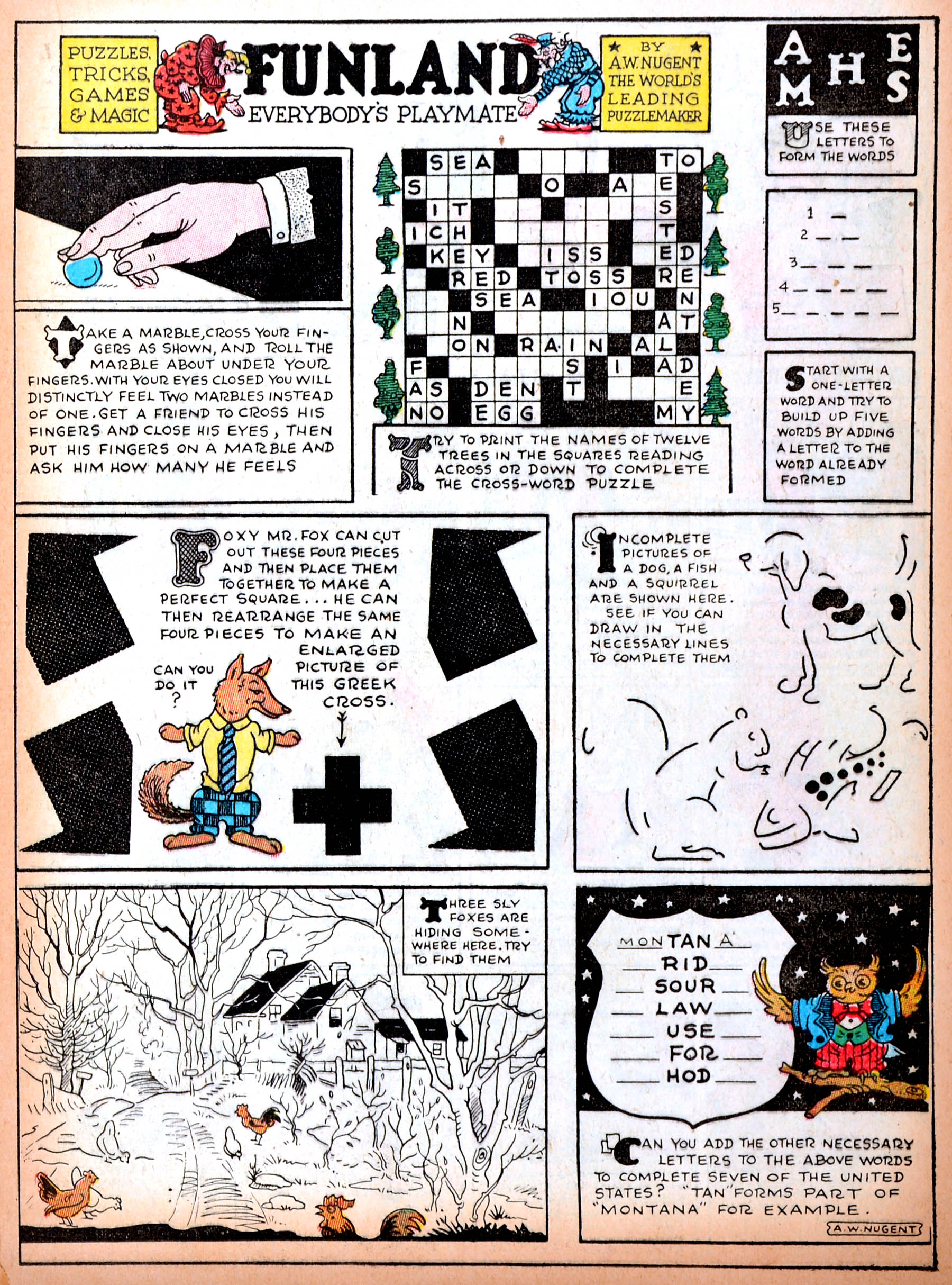 Read online Famous Funnies comic -  Issue #11 - 23