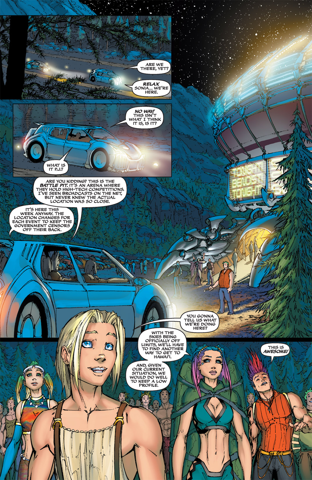 Read online Michael Turner's Soulfire (2003) comic -  Issue #3 - 14