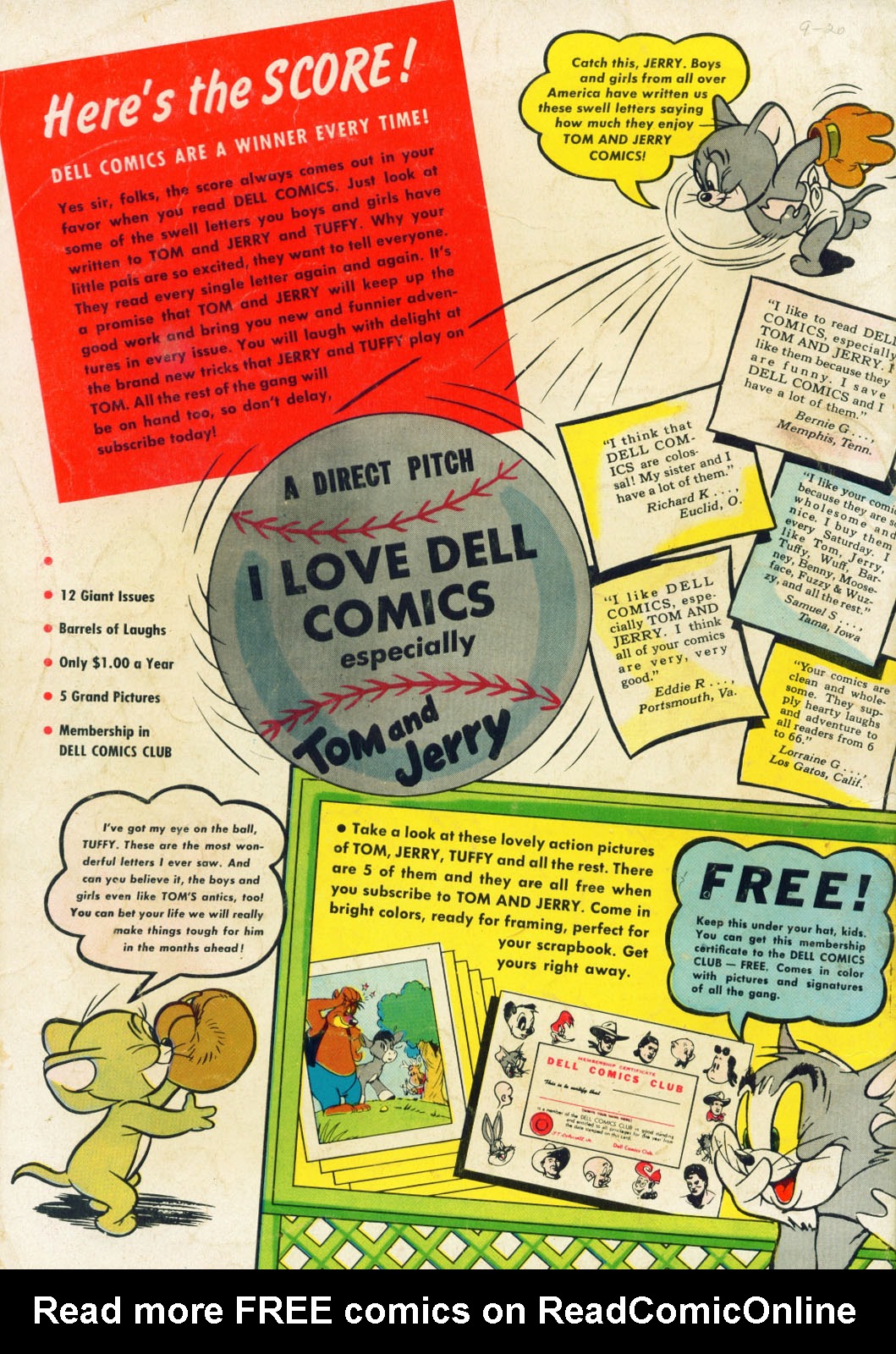 Read online Tom & Jerry Comics comic -  Issue #88 - 36