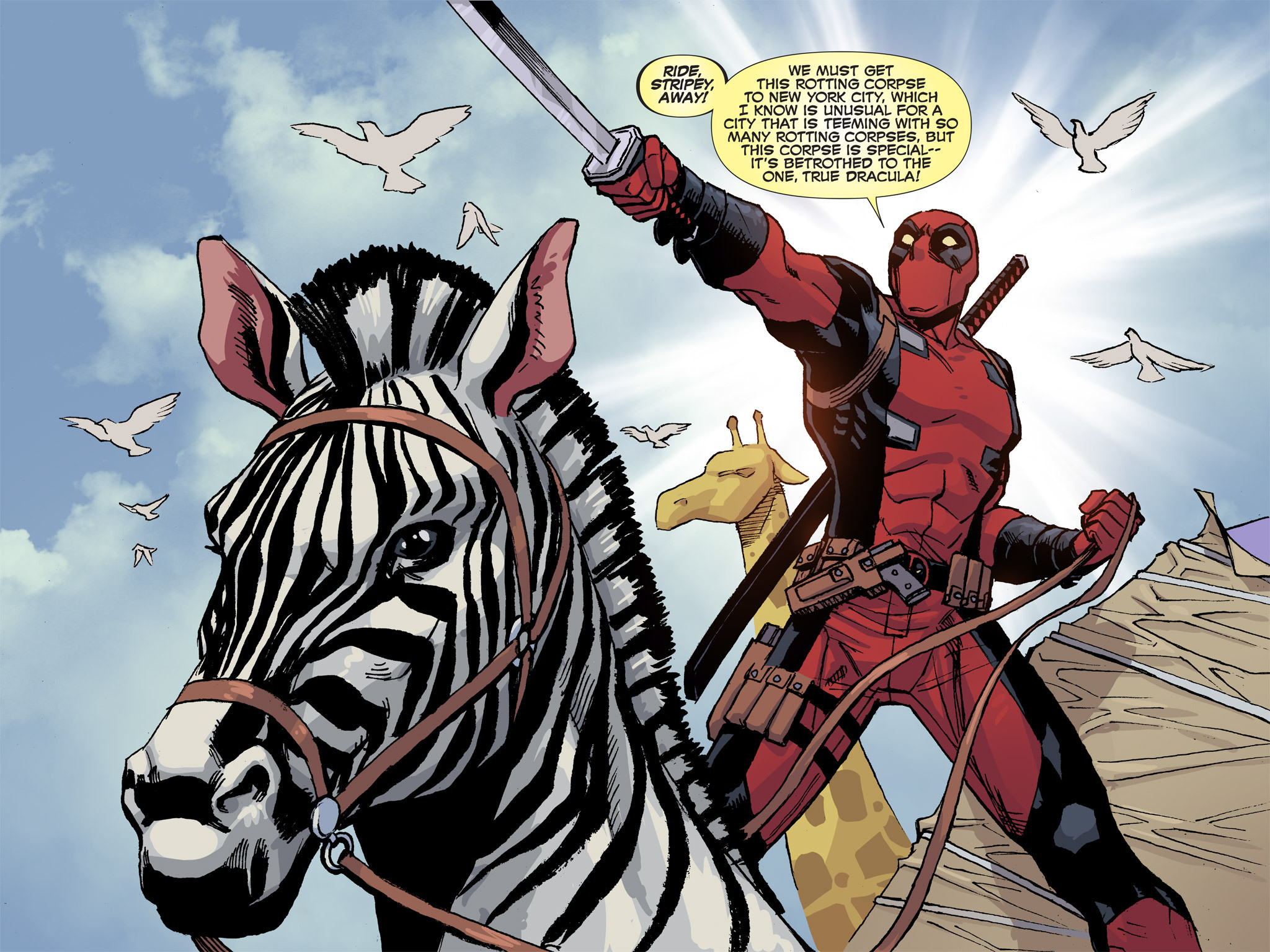 Read online Deadpool: The Gauntlet Infinite Comic comic -  Issue #3 - 4