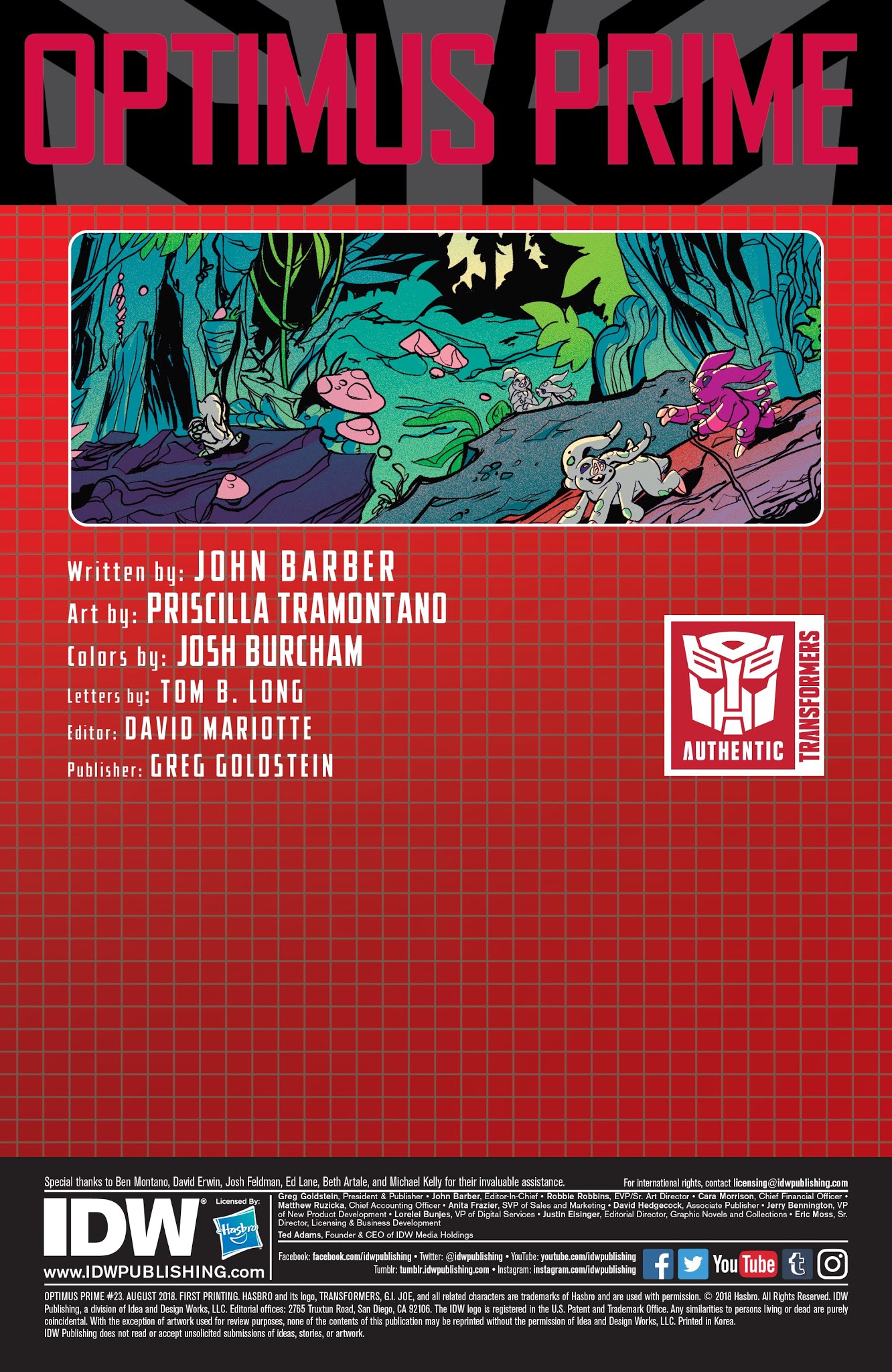 Read online Optimus Prime comic -  Issue #23 - 2