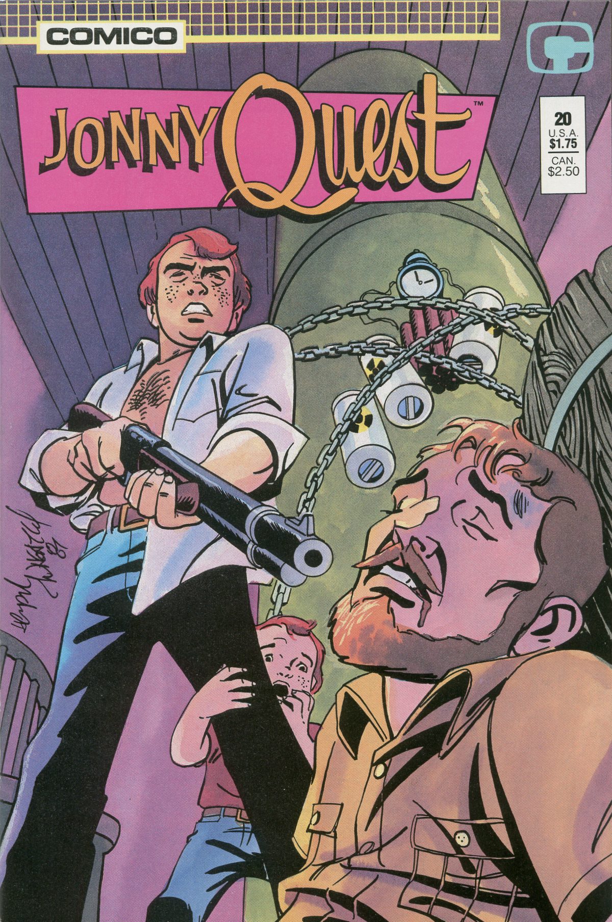 Read online Jonny Quest comic -  Issue #20 - 1
