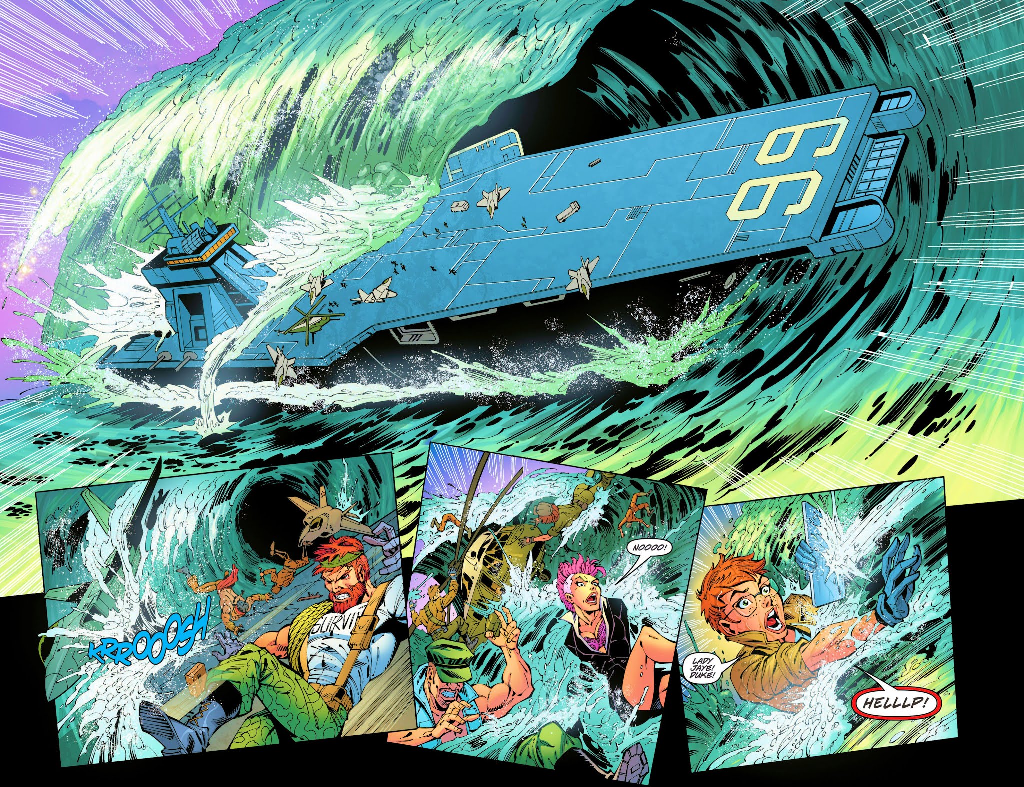 Read online Danger Girl/G.I. Joe comic -  Issue #5 - 9
