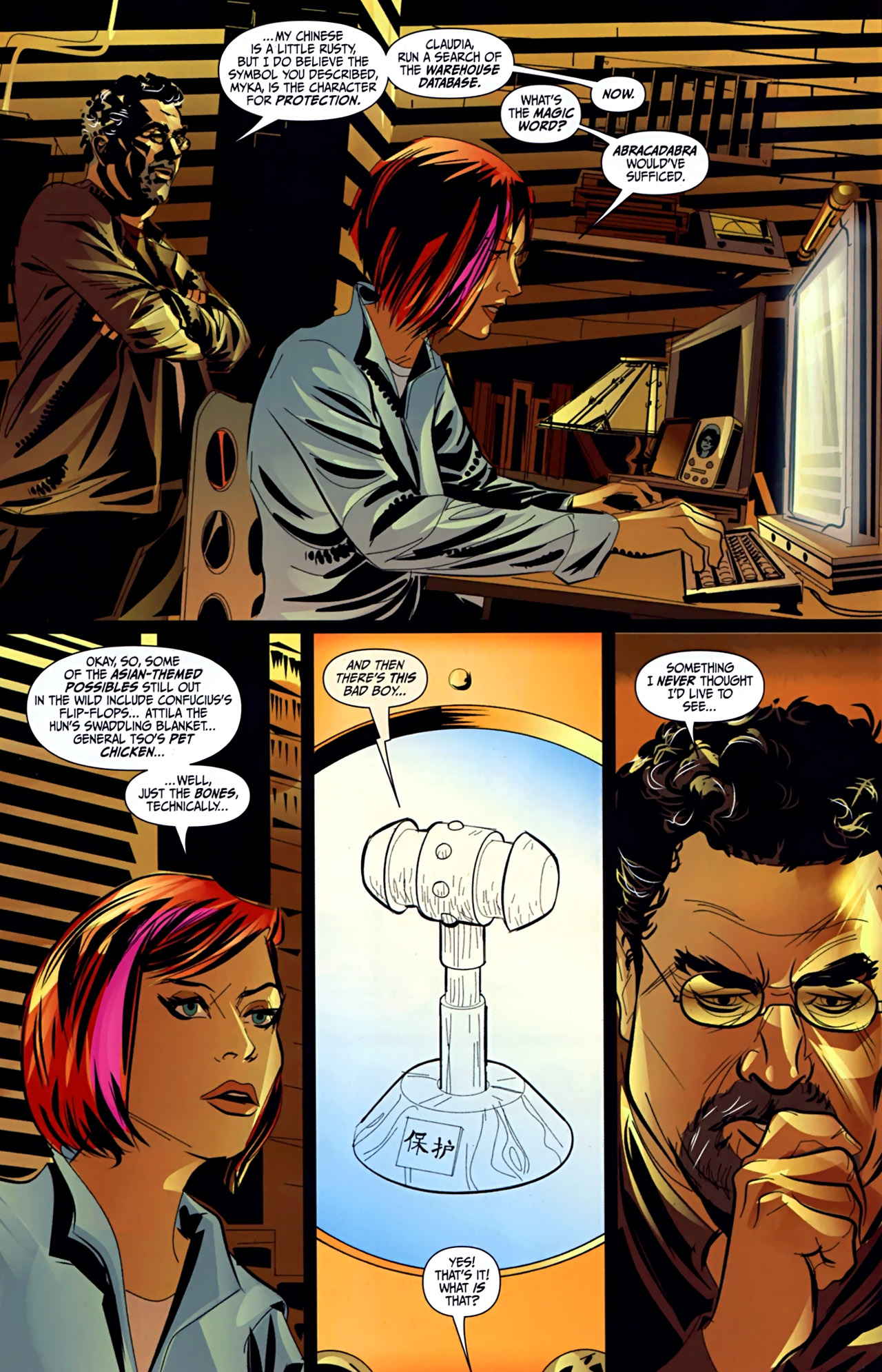 Read online Warehouse 13 comic -  Issue #1 - 12