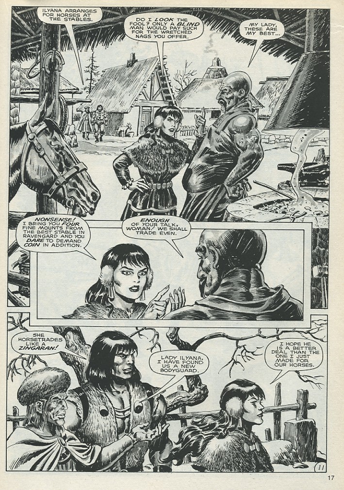 The Savage Sword Of Conan issue 134 - Page 17