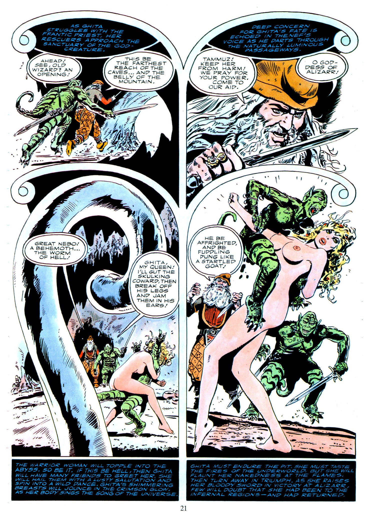 Read online Ghita of Alizarr comic -  Issue #2 - 22