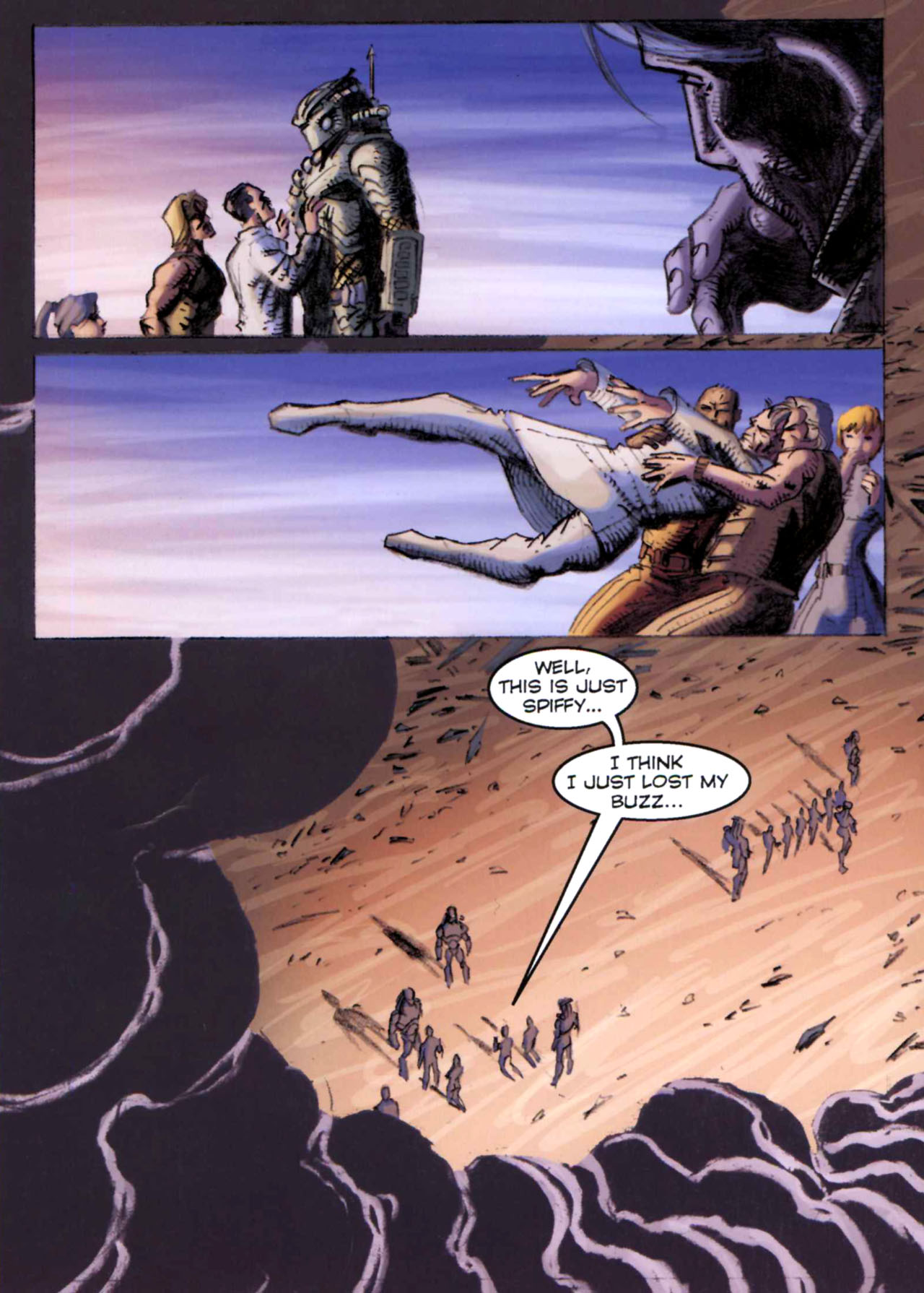 Read online Alien Vs. Predator: Civilized Beasts comic -  Issue # TPB - 46