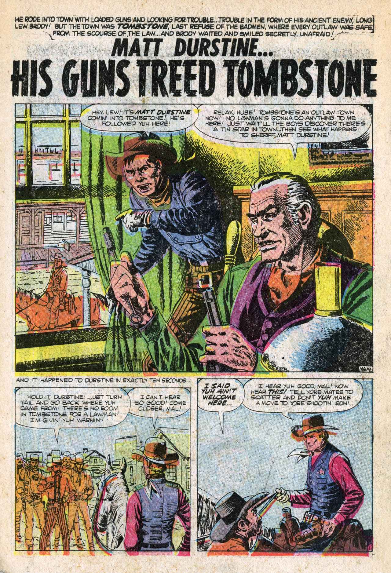 Read online Quick-Trigger Western comic -  Issue #19 - 3