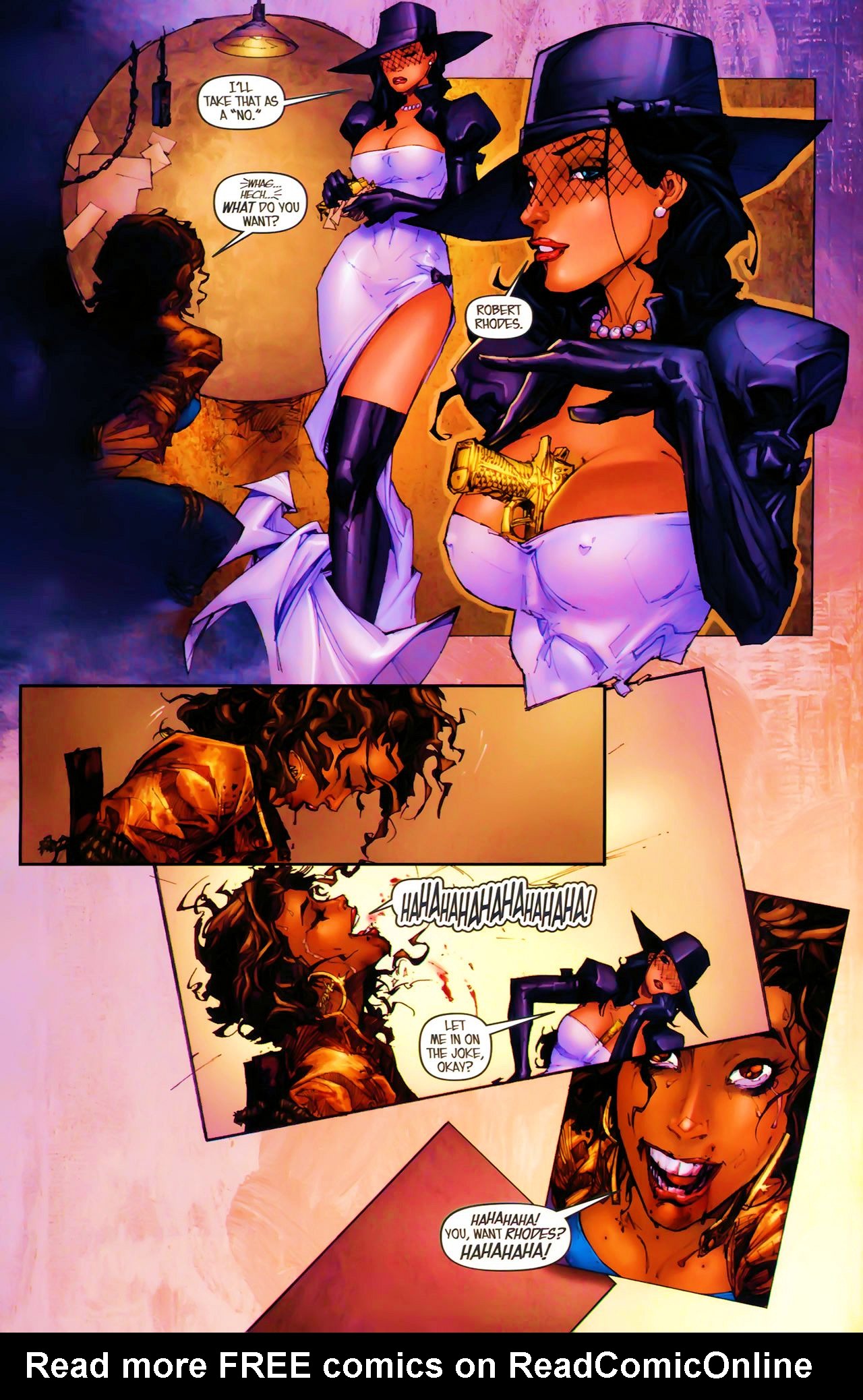 Read online Madame Mirage comic -  Issue #3 - 6
