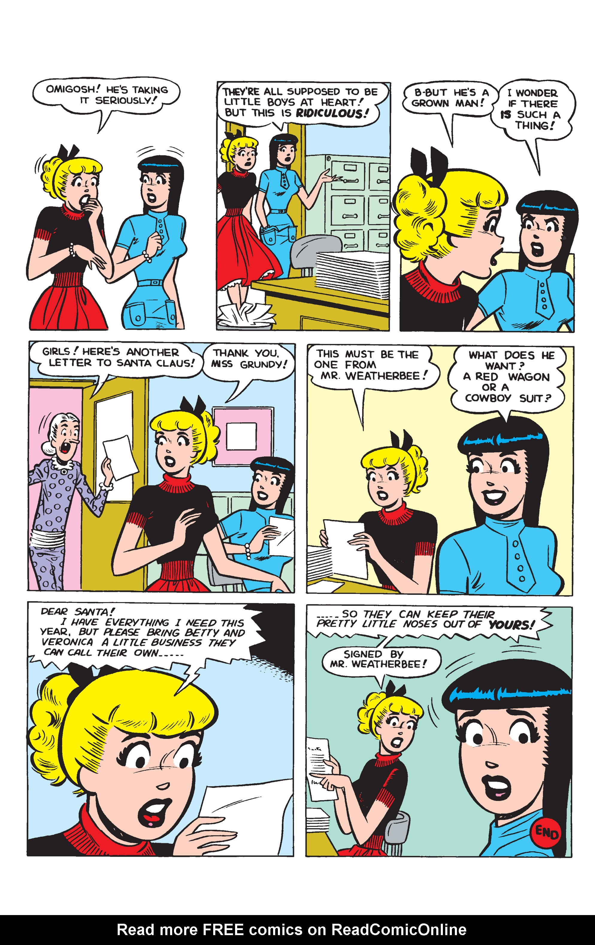 Read online Betty and Veronica: Under the Mistletoe comic -  Issue # TPB - 64