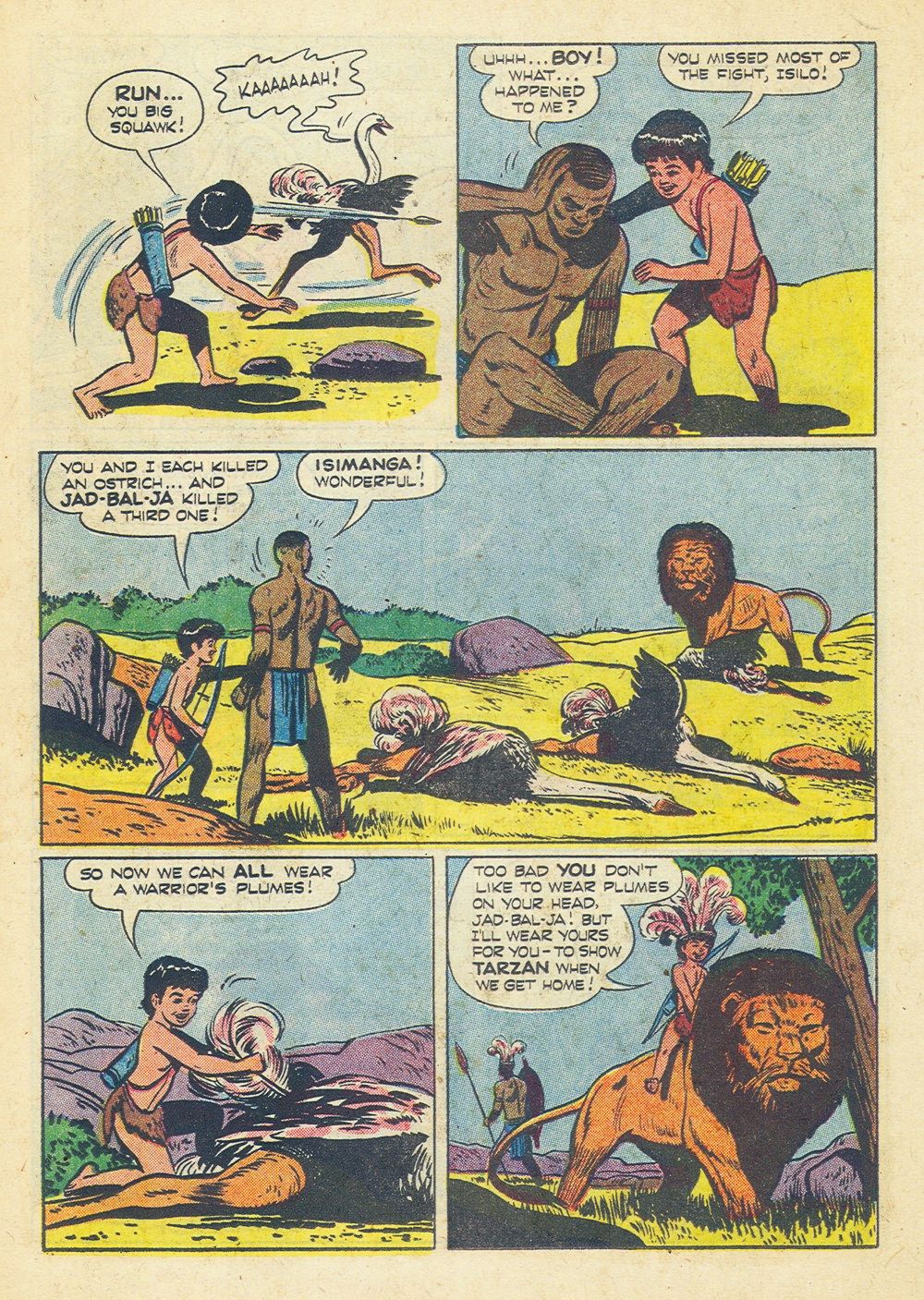 Read online Tarzan (1948) comic -  Issue #58 - 26