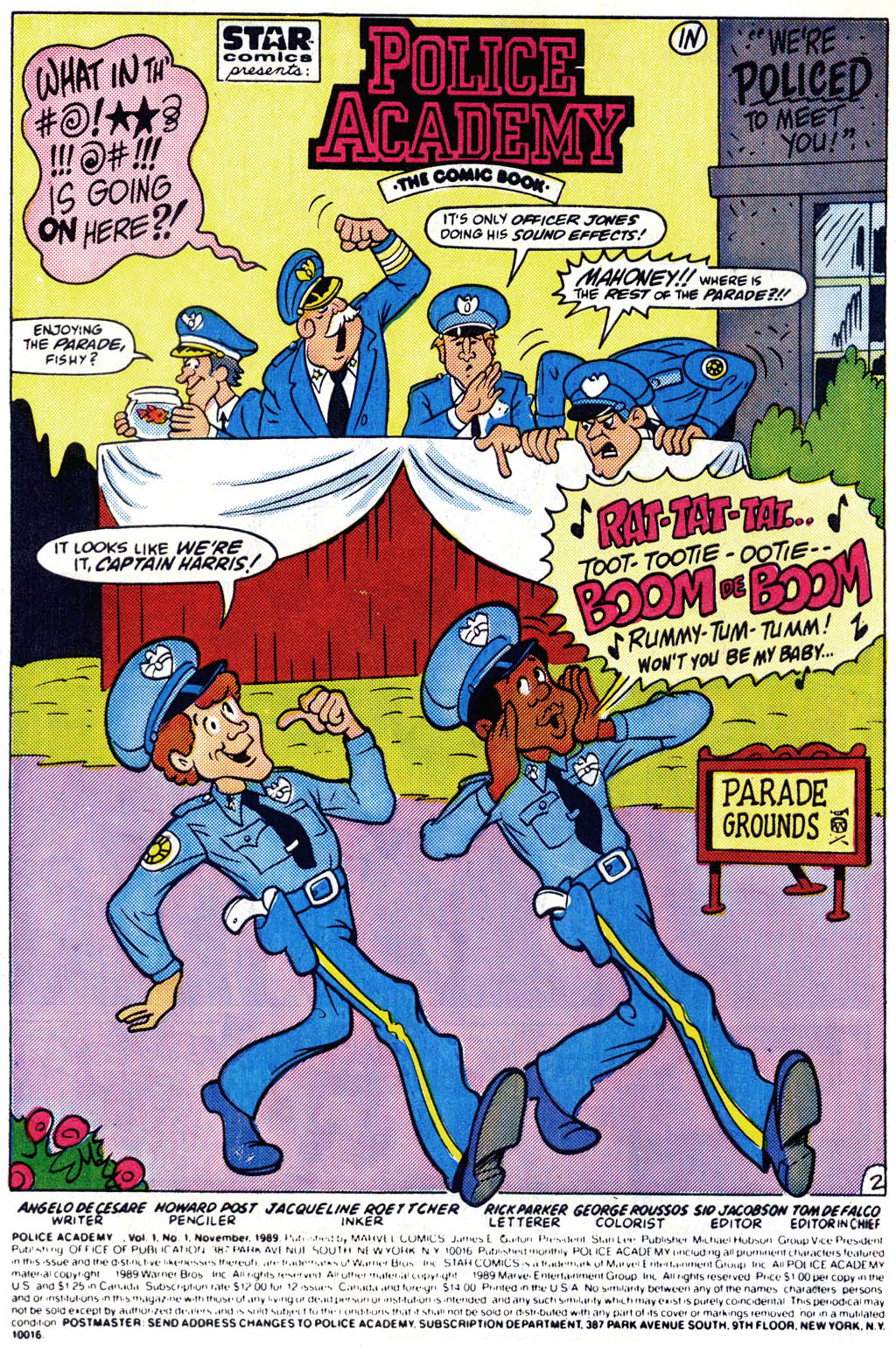 Read online Police Academy comic -  Issue #1 - 3