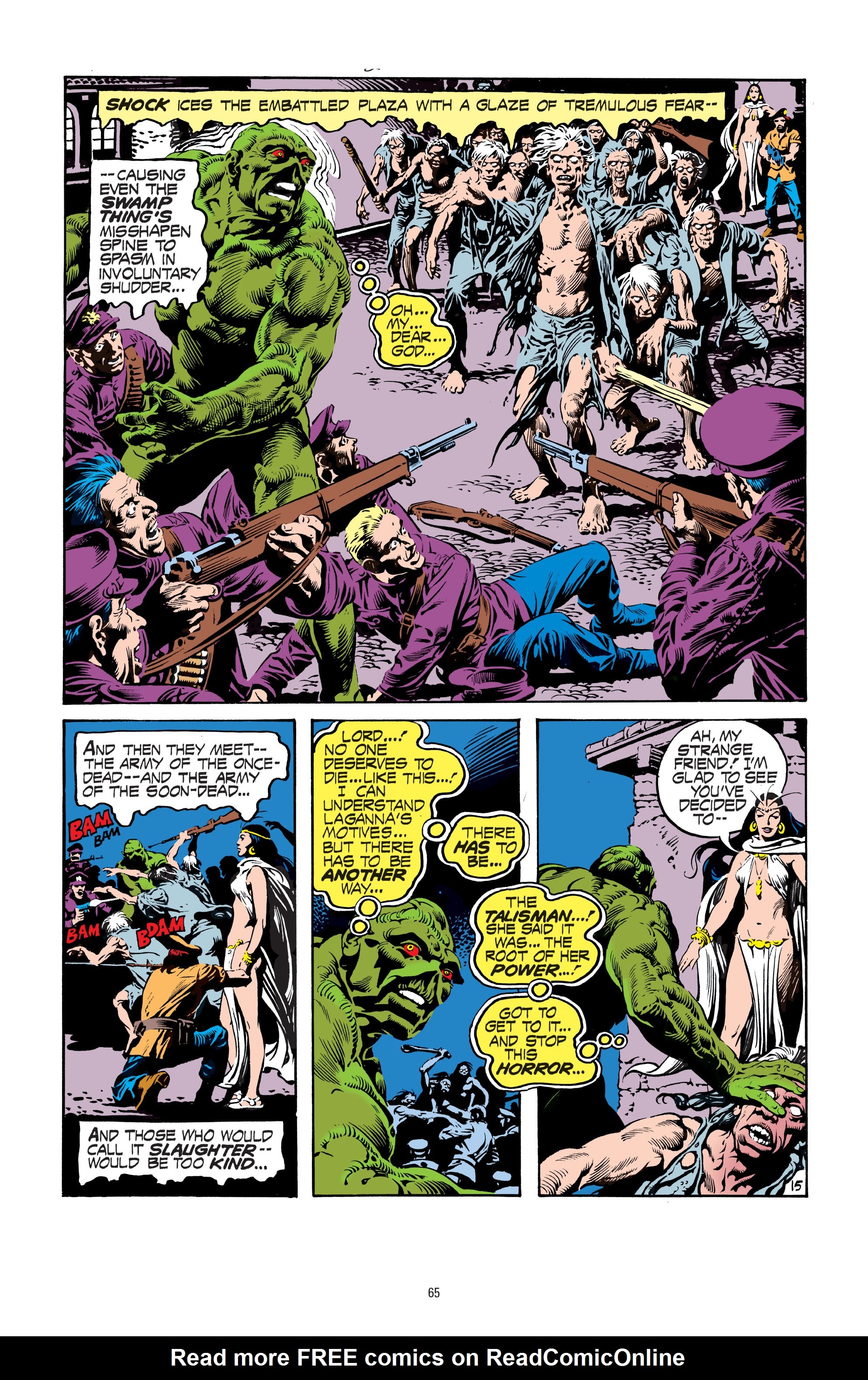 Read online Swamp Thing: The Bronze Age comic -  Issue # TPB 2 (Part 1) - 62