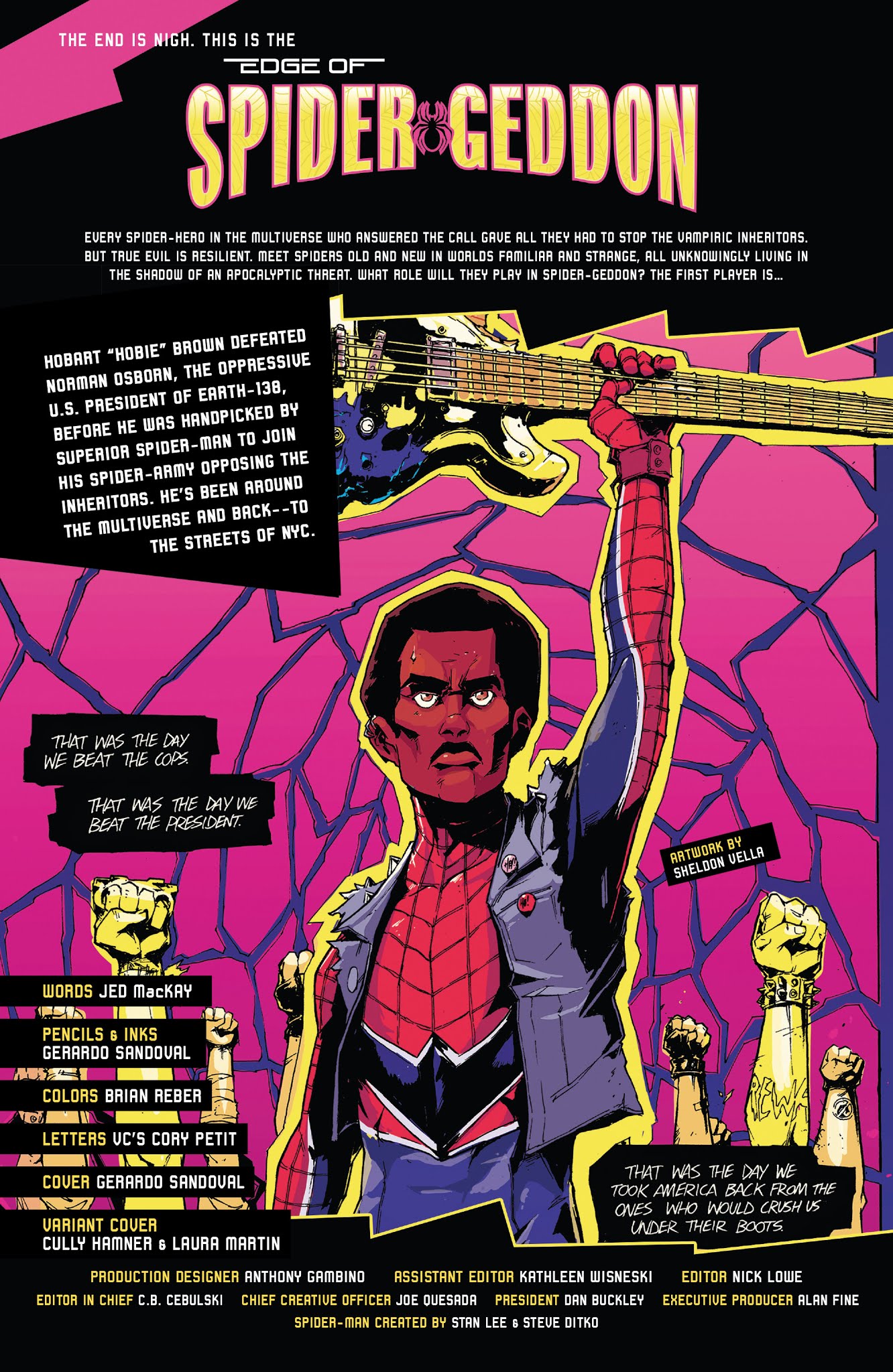Read online Edge of Spider-Geddon comic -  Issue #1 - 2