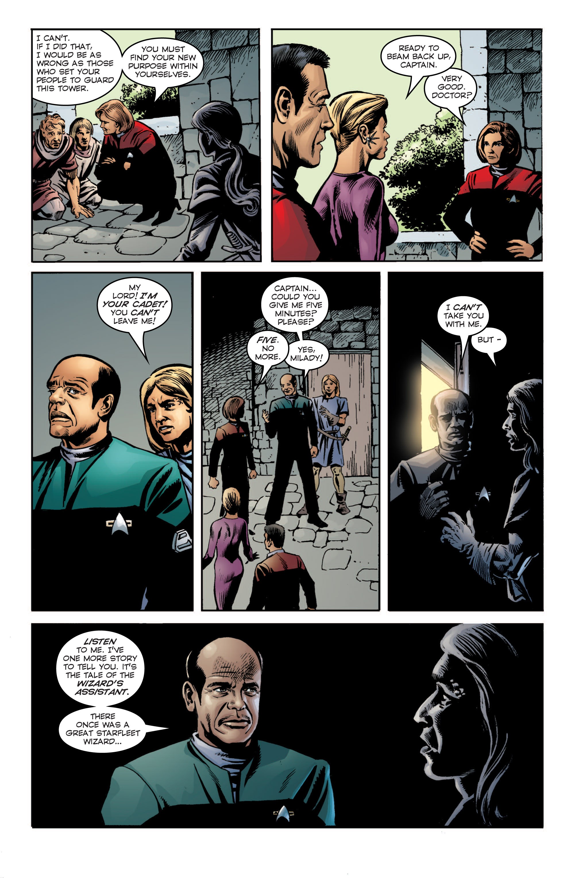 Read online Star Trek: Voyager--Encounters with the Unknown comic -  Issue # TPB - 87