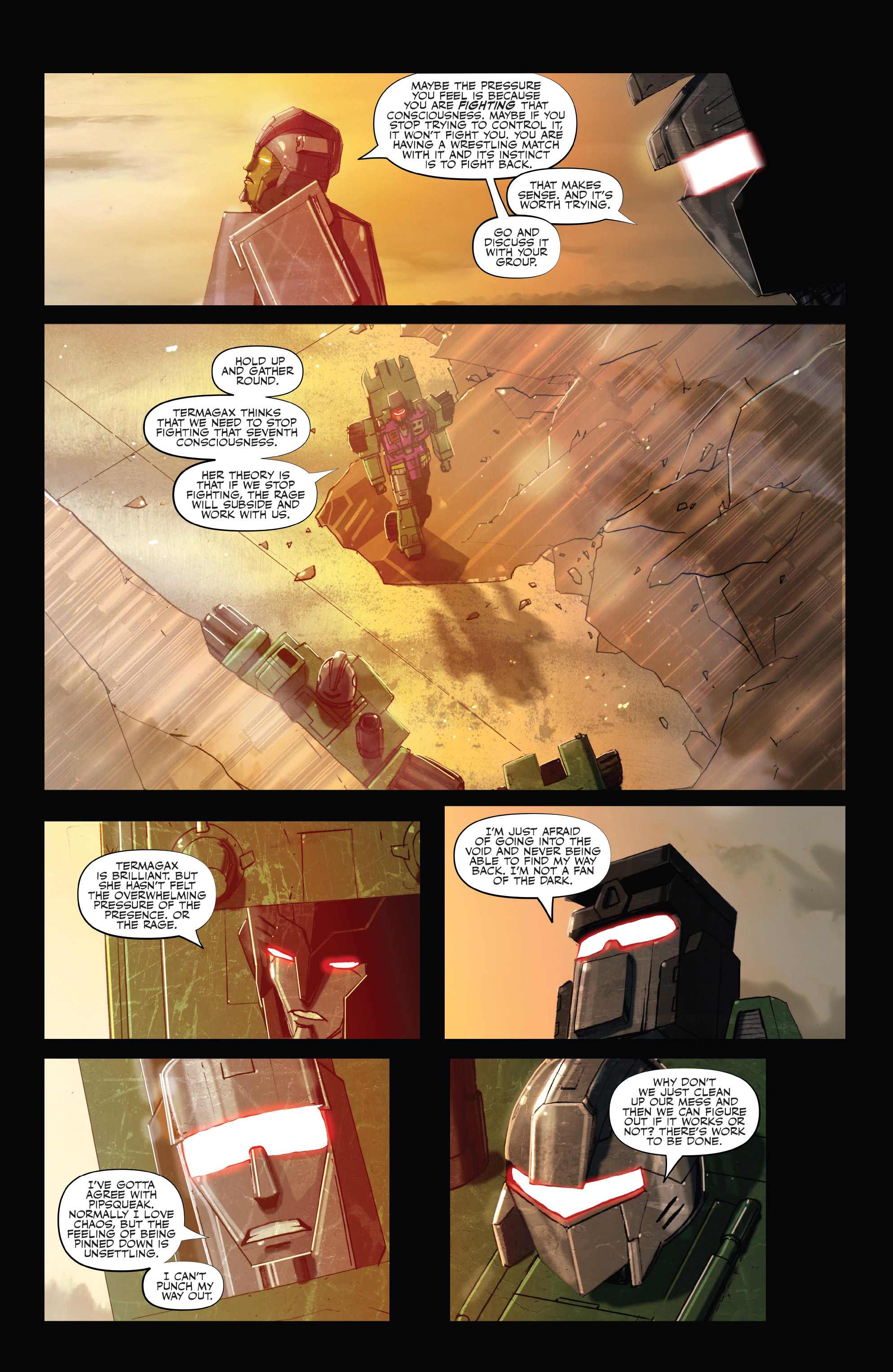 Read online Transformers: Galaxies comic -  Issue #3 - 14