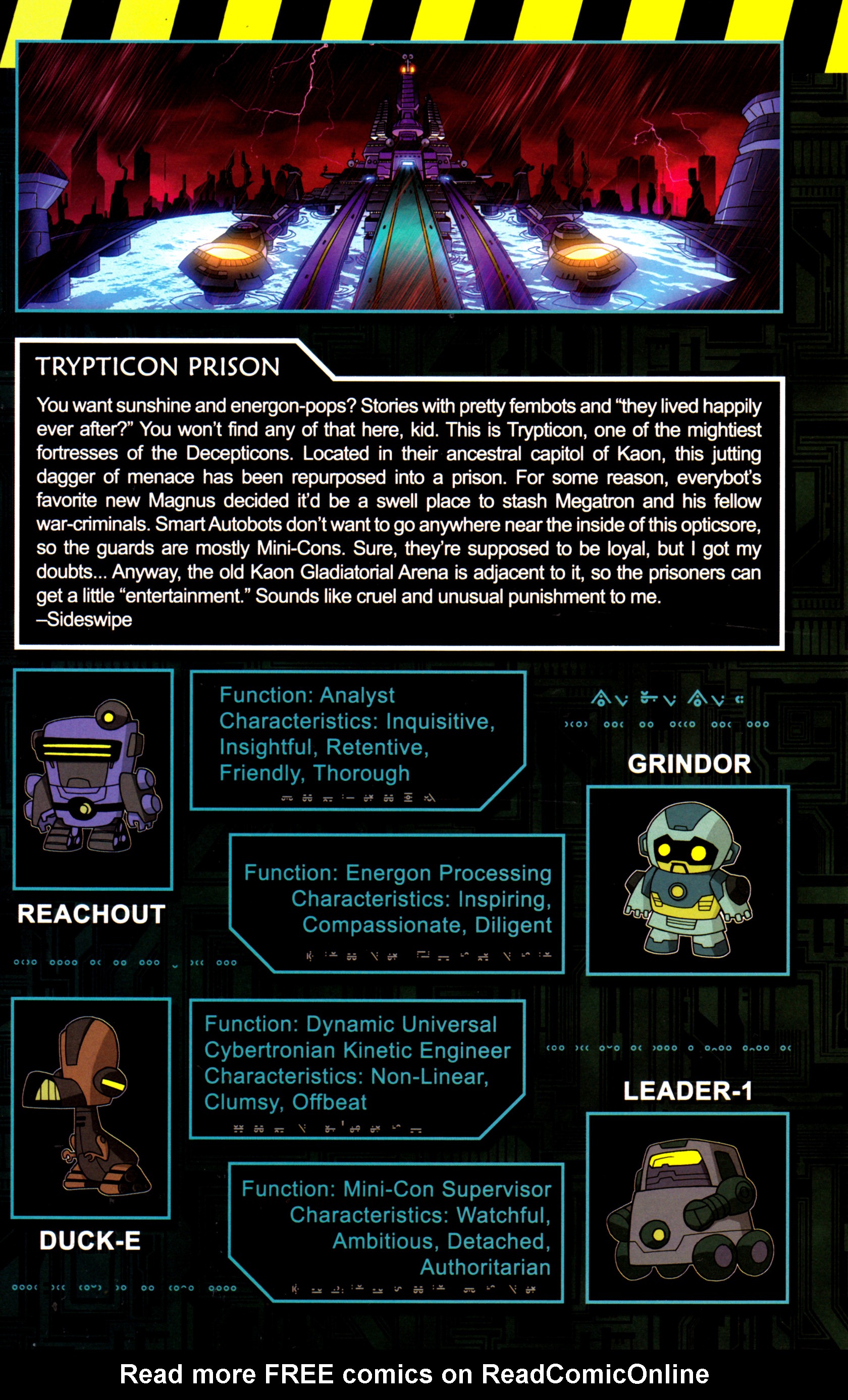 Read online Transformers: Timelines comic -  Issue #6 - 38