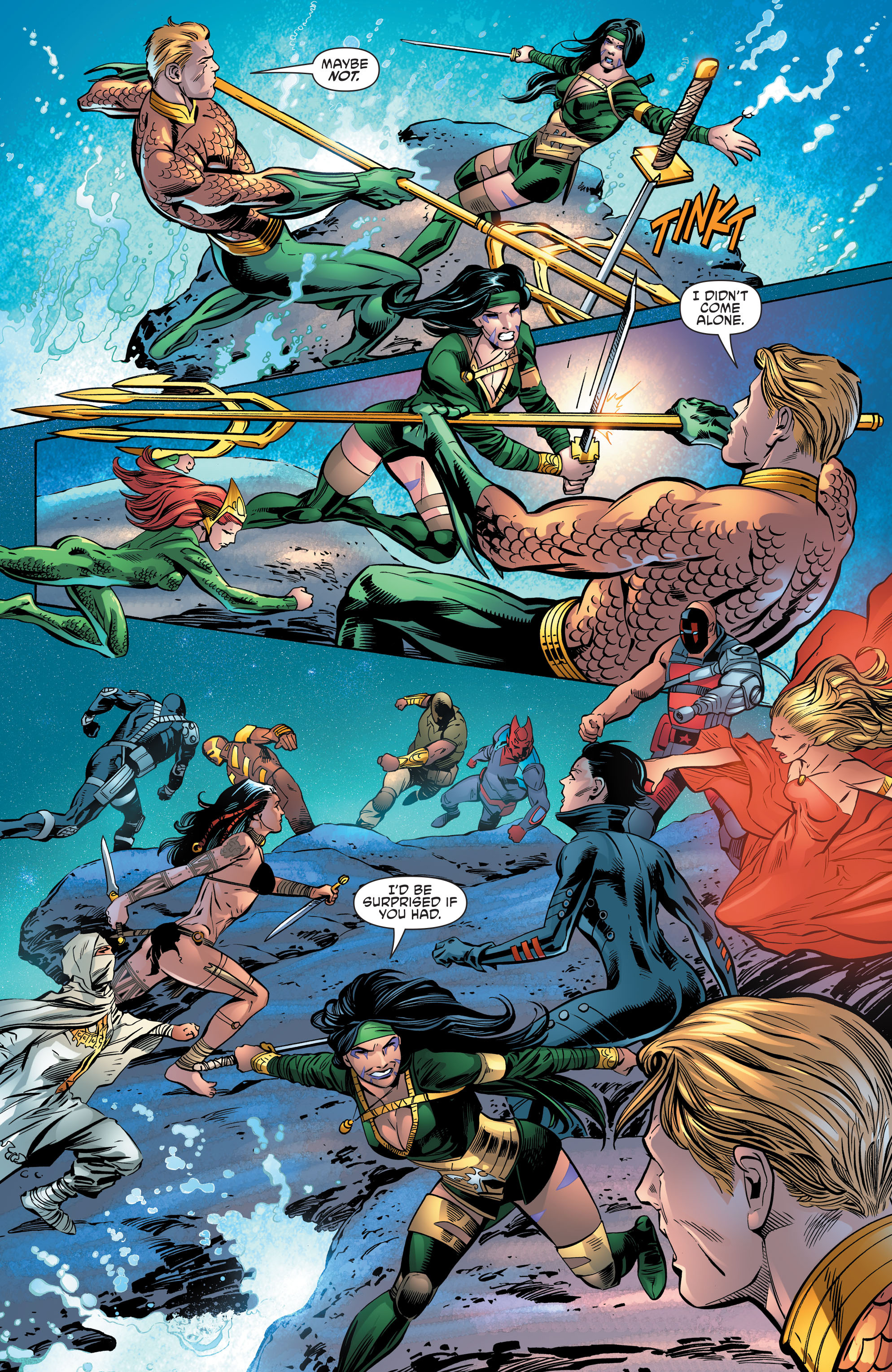 Read online Aquaman and the Others comic -  Issue #10 - 20