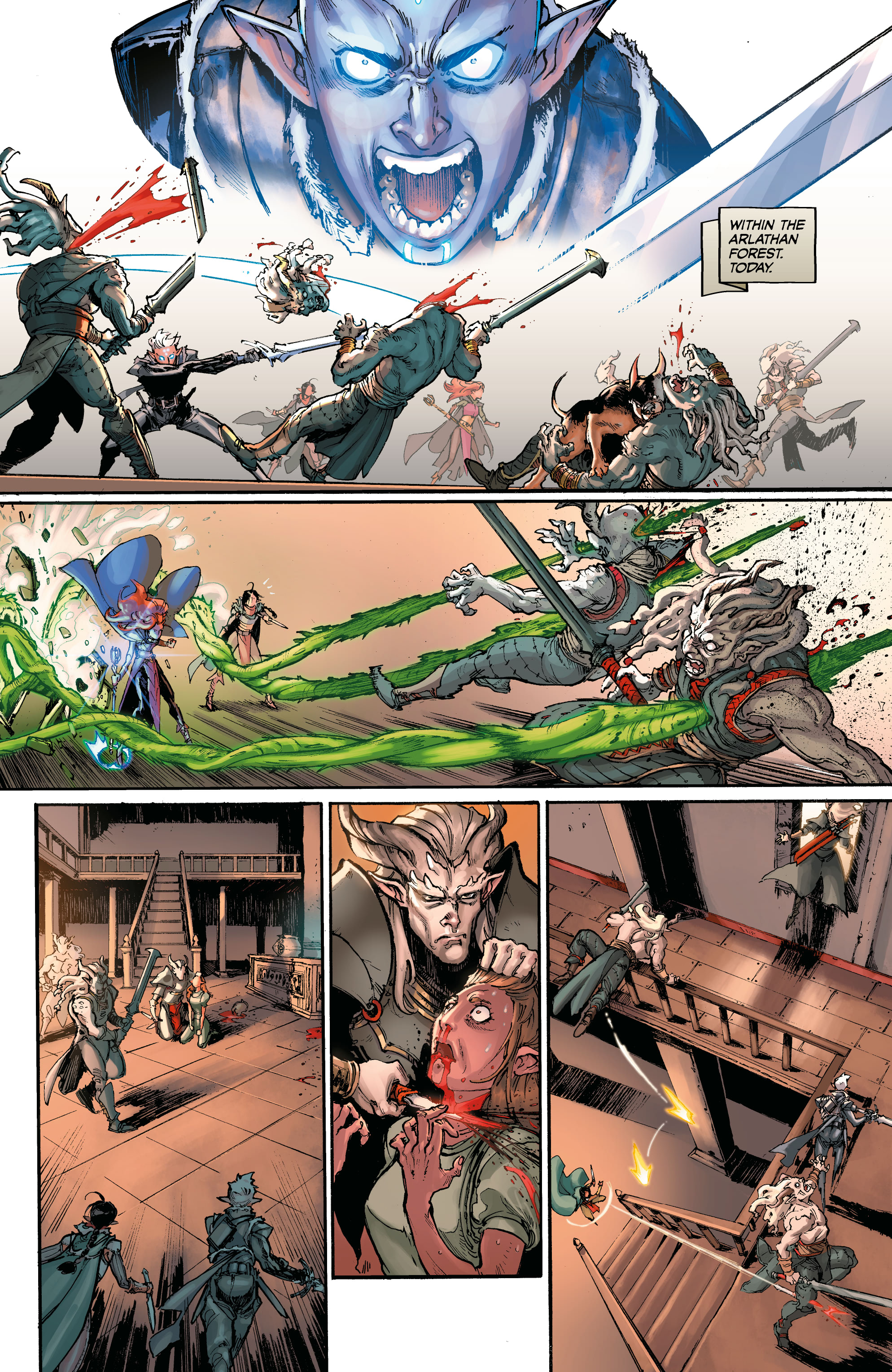 Read online Dragon Age: Blue Wraith comic -  Issue #3 - 4