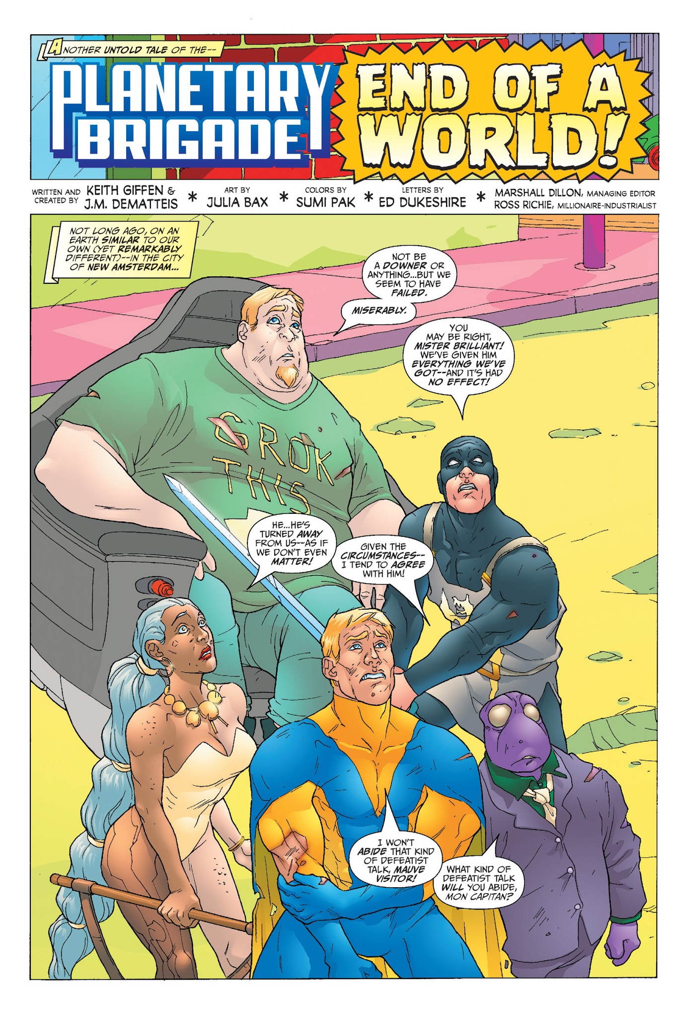 Read online Planetary Brigade comic -  Issue # TPB - 98