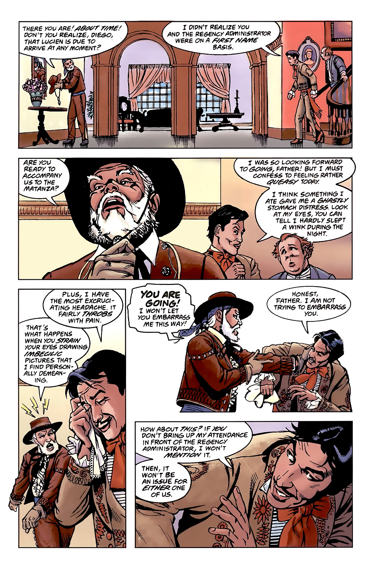 Read online Zorro: Matanzas comic -  Issue #1 - 18