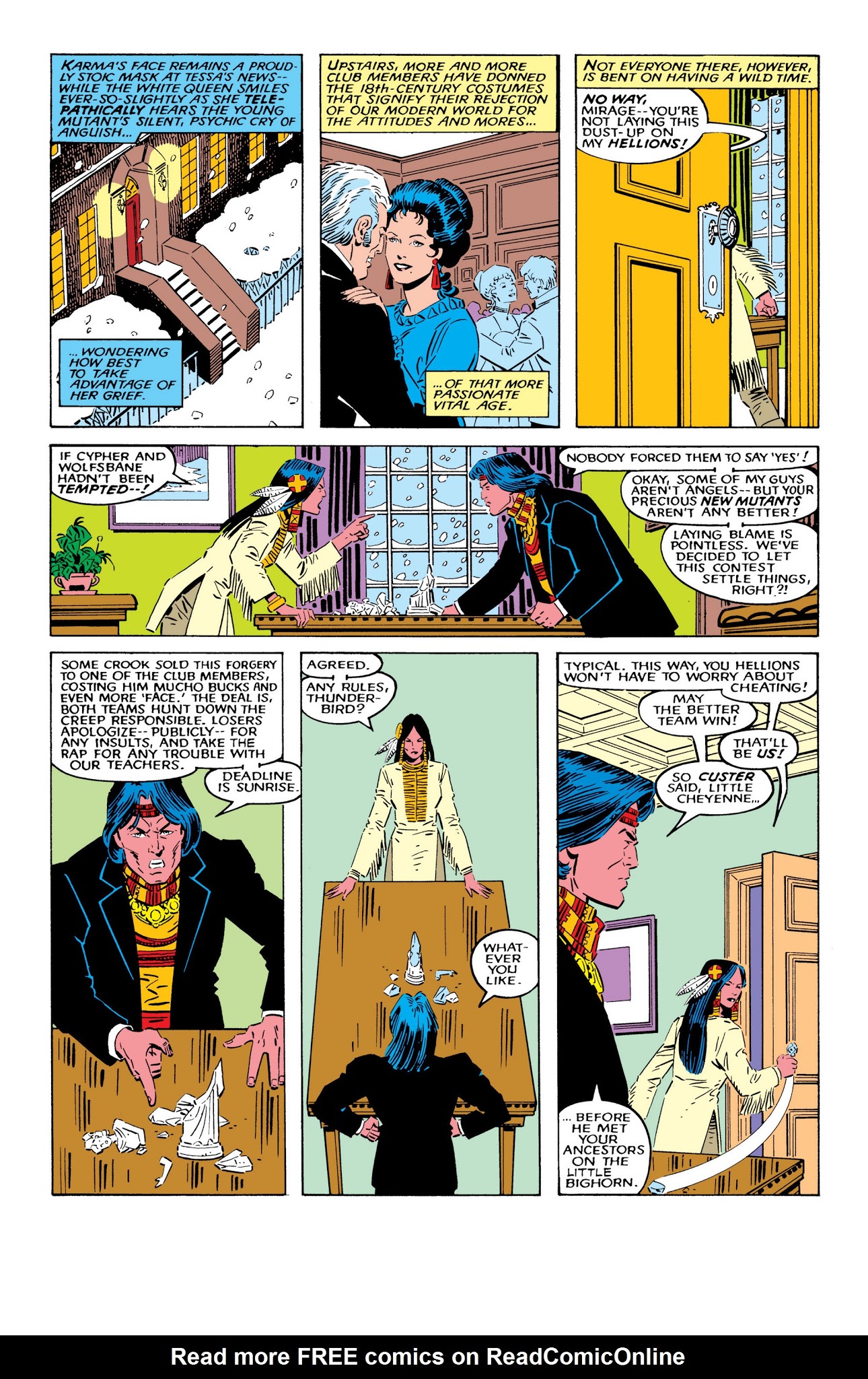 Read online New Mutants Classic comic -  Issue # TPB 7 - 207