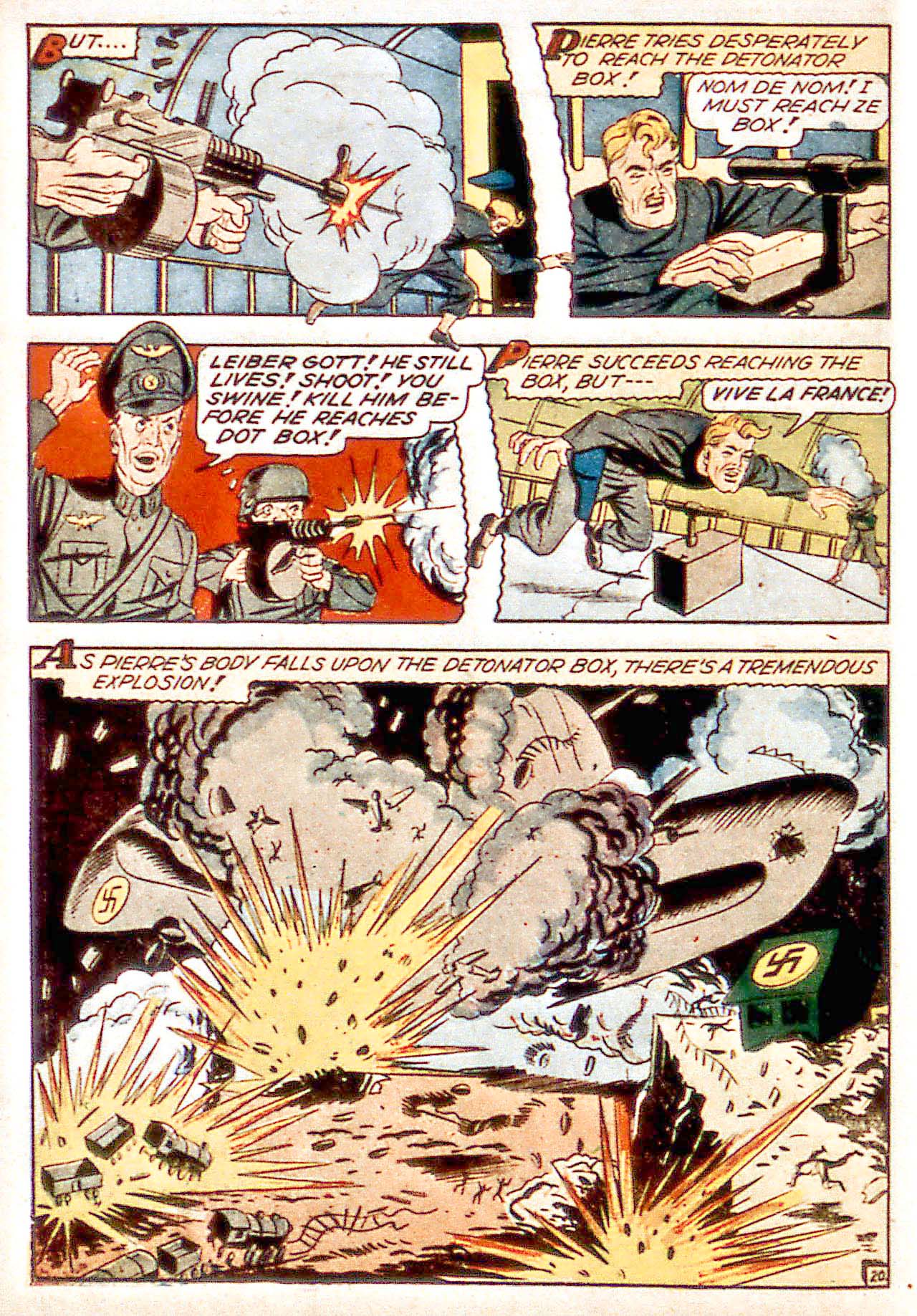 Read online Captain America Comics comic -  Issue #27 - 56