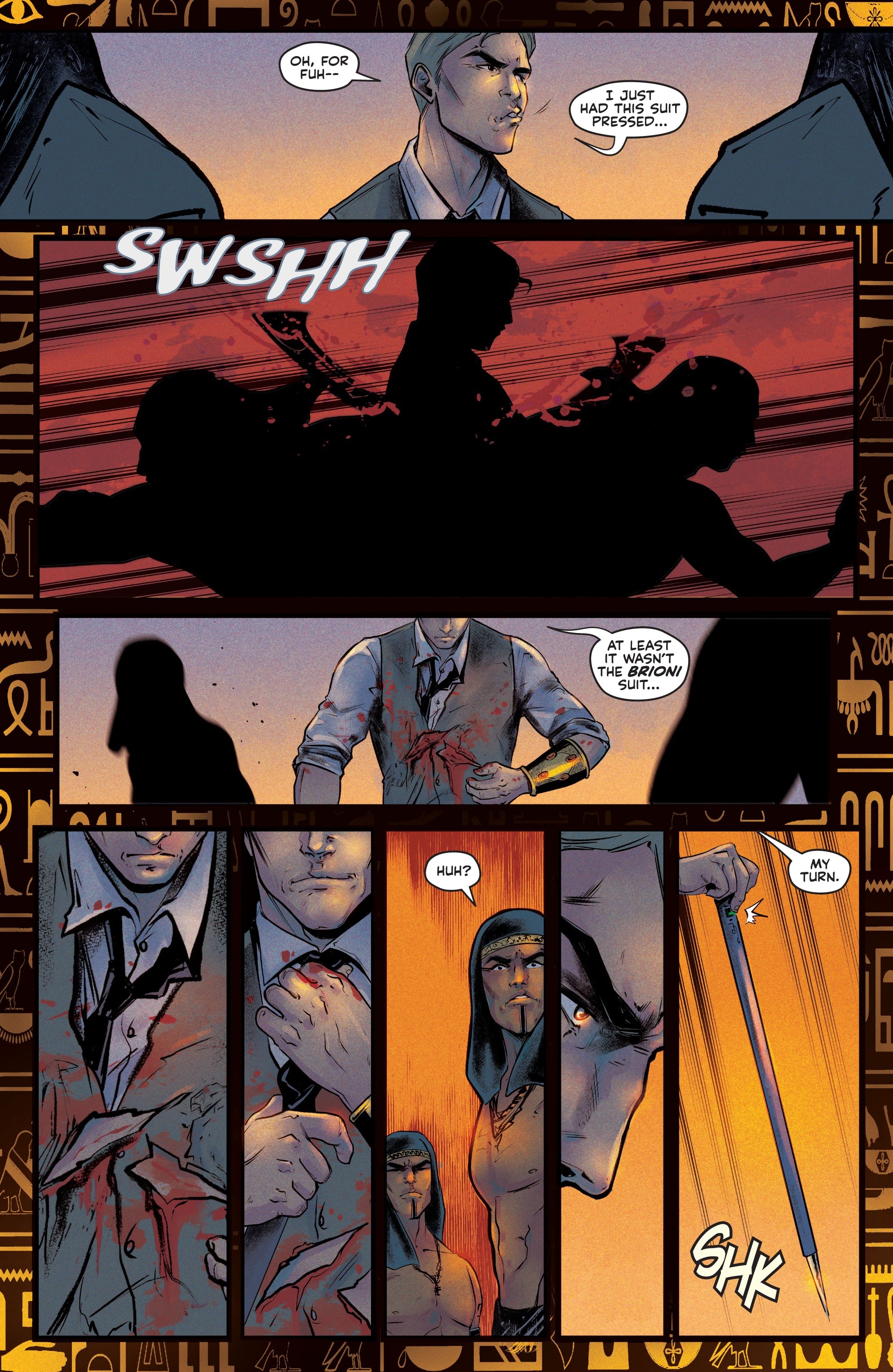Read online Artemis and the Assassin comic -  Issue #4 - 5