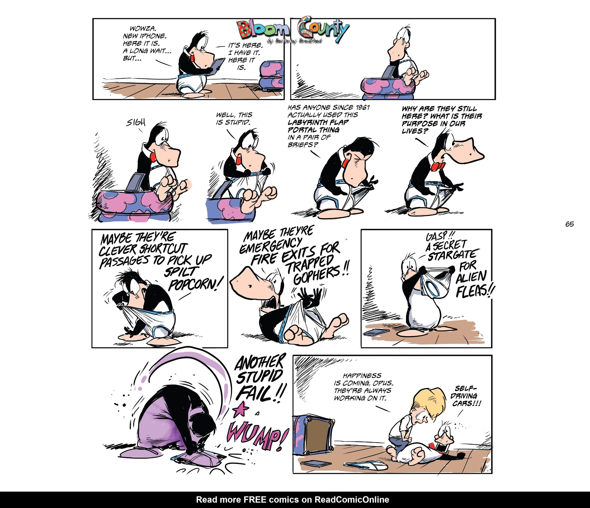 Read online Bloom County: Brand Spanking New Day comic -  Issue # TPB - 66