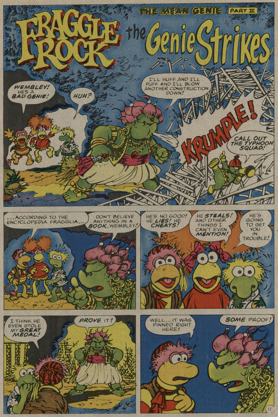 Read online Fraggle Rock comic -  Issue #5 - 17