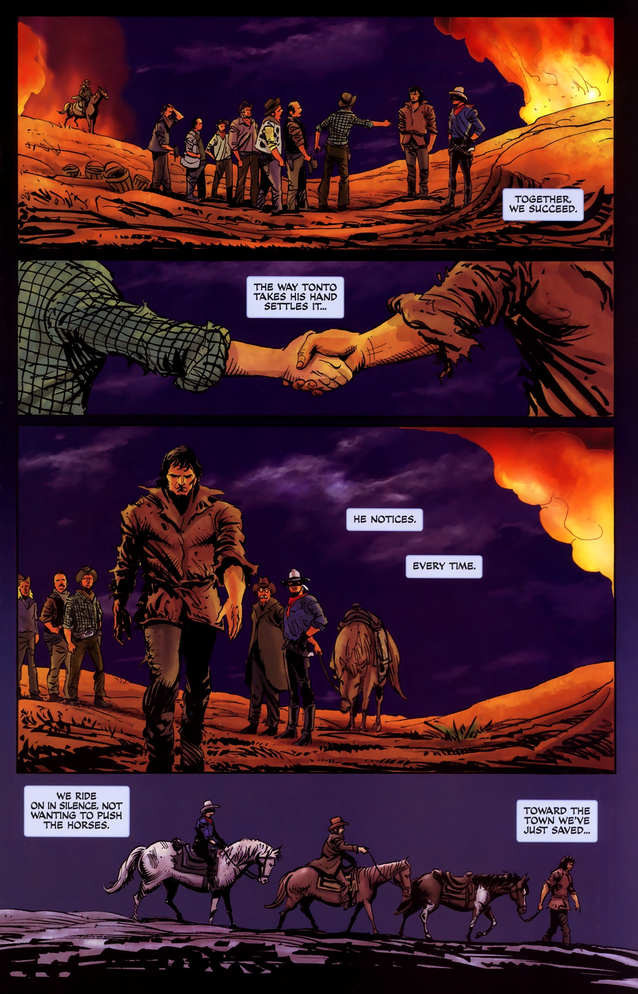 Read online The Lone Ranger (2006) comic -  Issue #13 - 16
