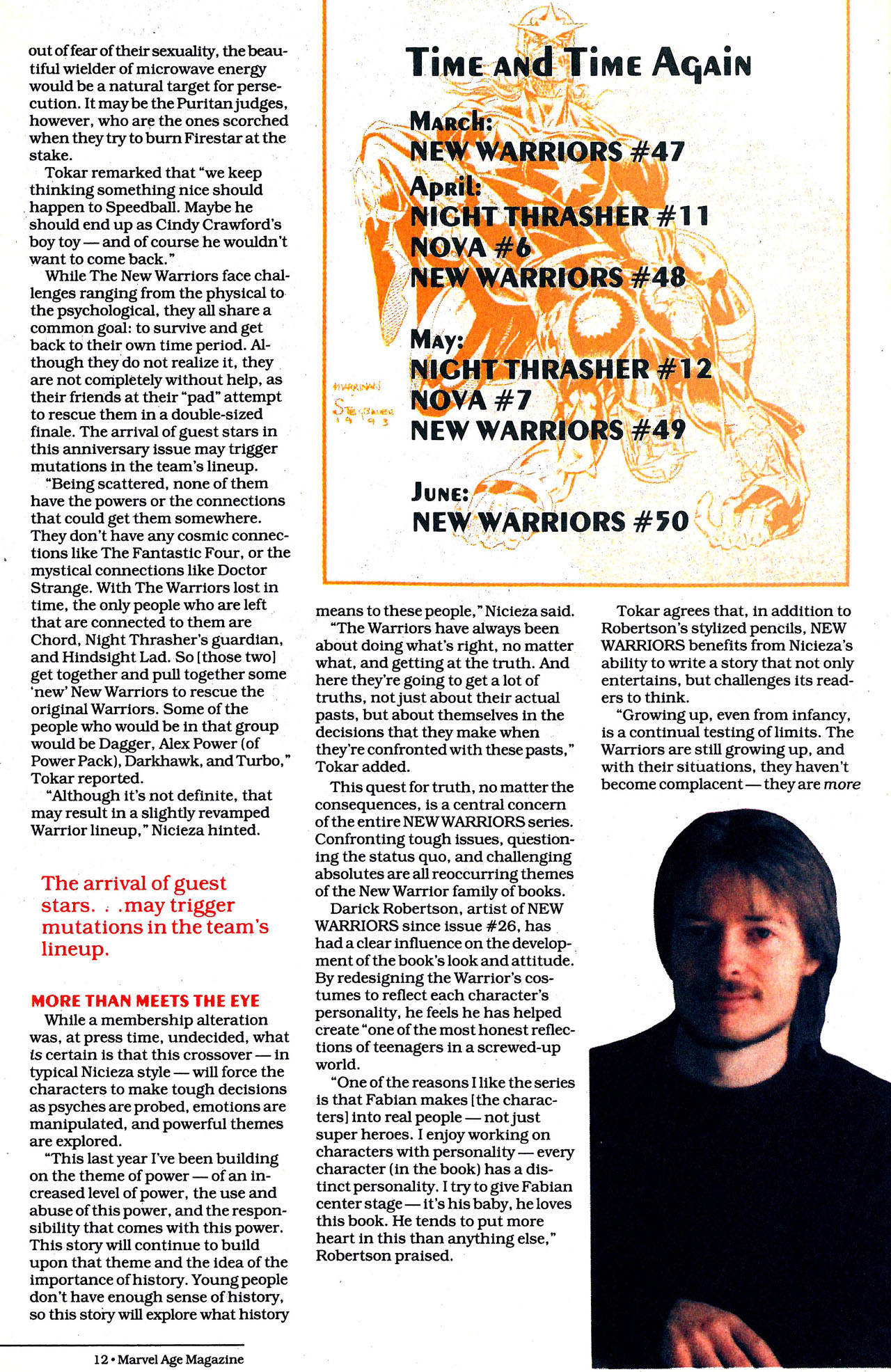 Read online Marvel Age comic -  Issue #136 - 13