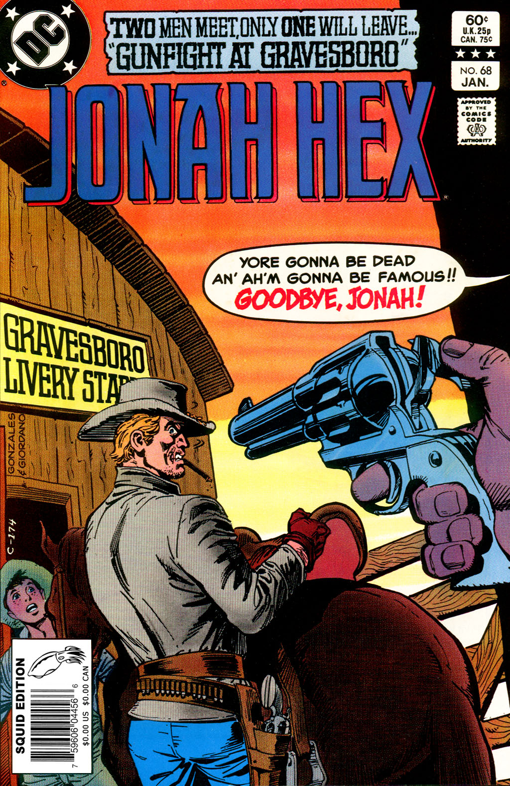 Read online Jonah Hex (1977) comic -  Issue #68 - 1