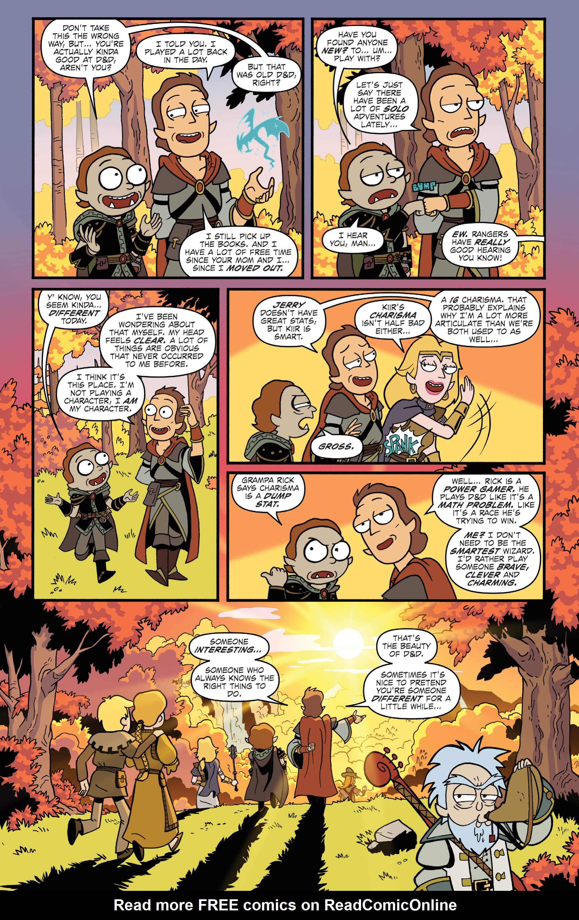 Read online Rick and Morty vs Dungeons & Dragons comic -  Issue # _TPB - 72