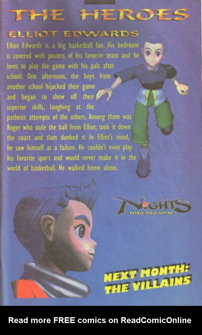 Read online NiGHTS into Dreams... comic -  Issue #1 - 30