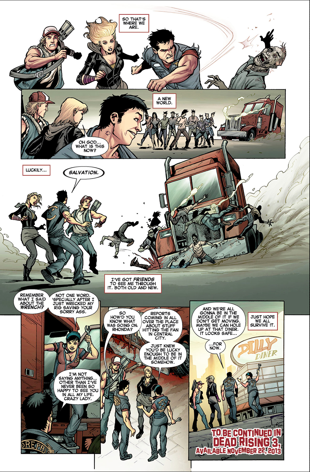 Read online Dead Rising 3 comic -  Issue # Full - 14