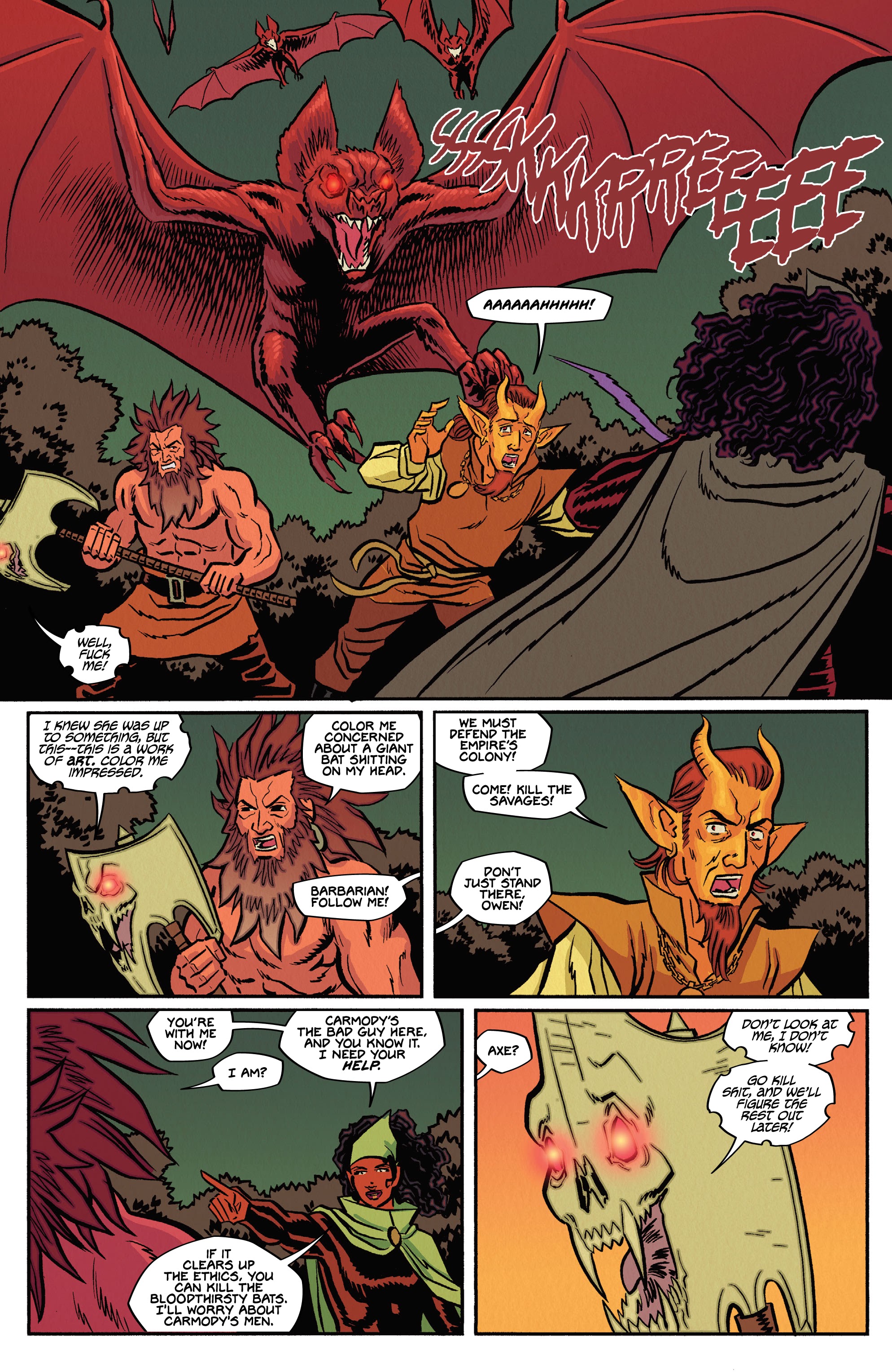 Read online Barbaric: The Harvest Blades comic -  Issue # Full - 32